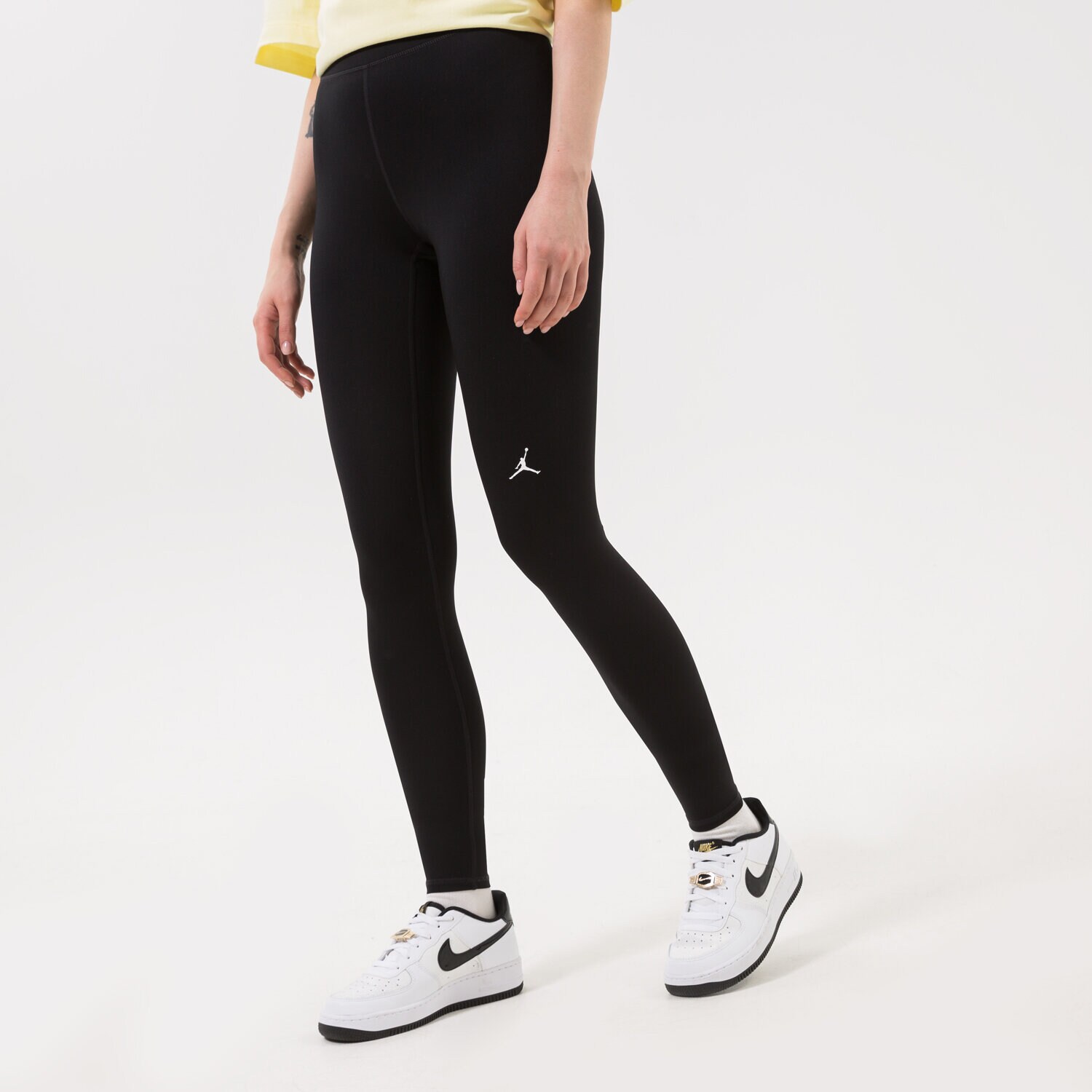 Spodnie sportowe damskie JORDAN CORE LEGGINGS DD7007-010 CZARNY
