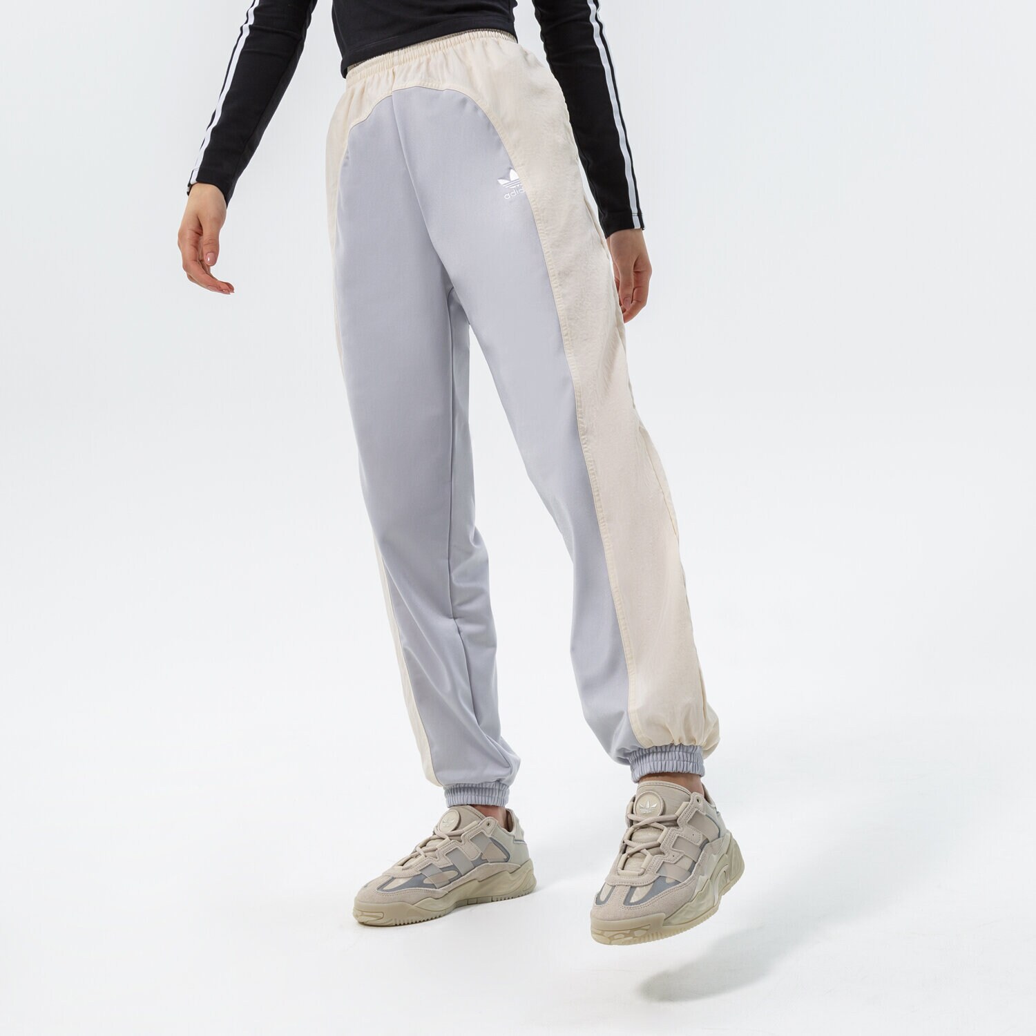 Spodnie sportowe damskie ADIDAS SPODNIE PANTS HC7046 SZARY