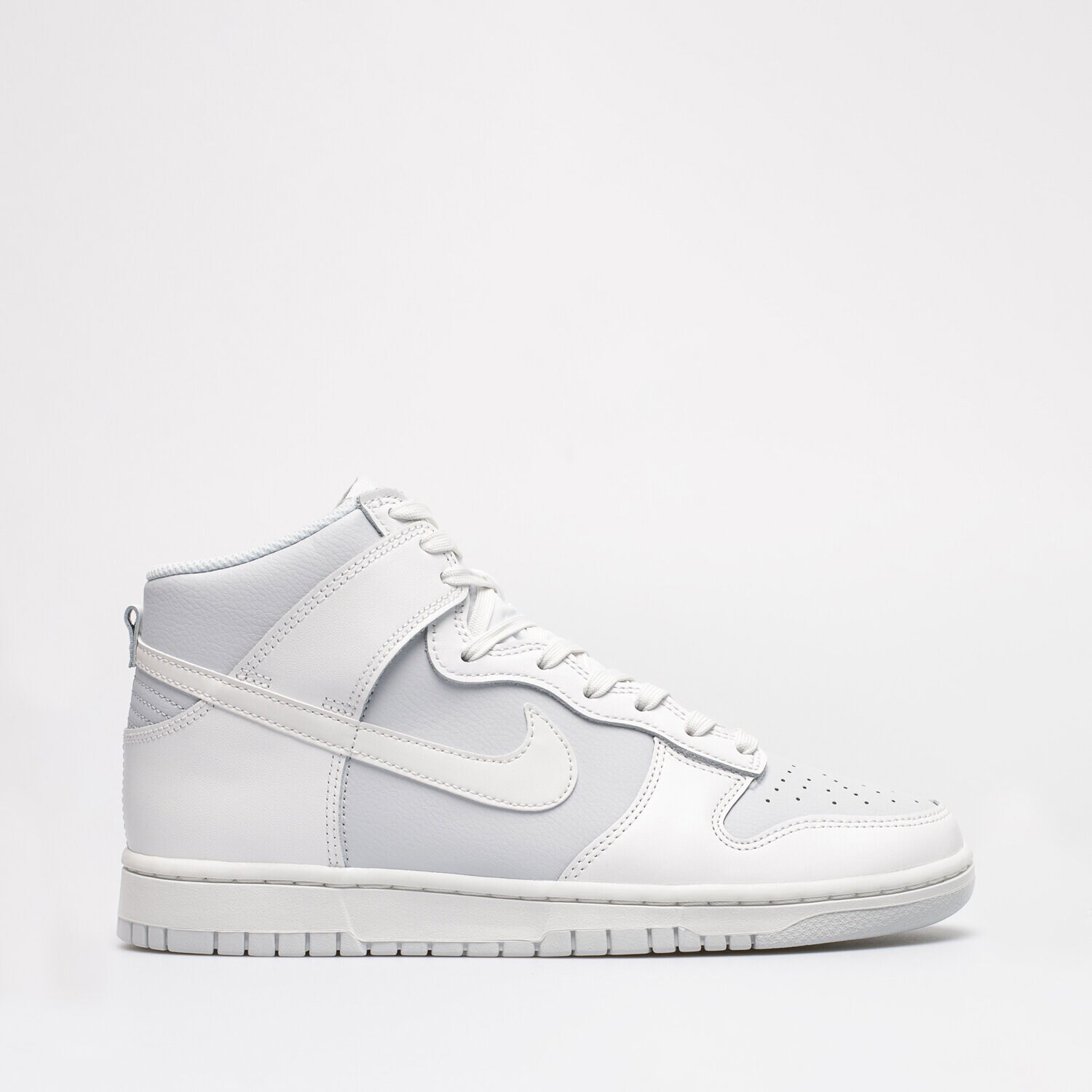 Buty sneakersy męskie NIKE DUNK HI RETRO DJ6189-100 BIAŁY