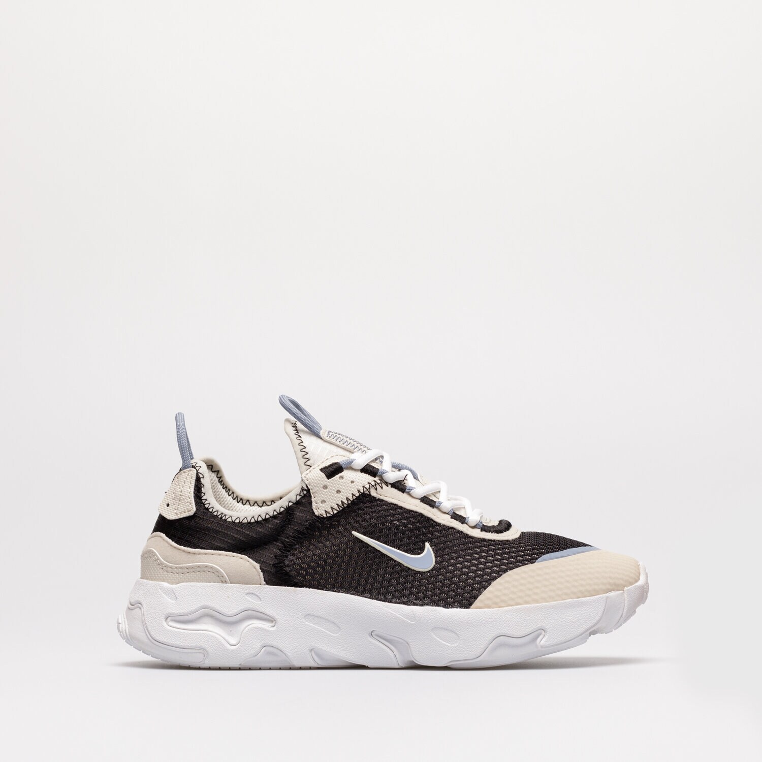 Buty sneakersy dla dzieci NIKE REACT LIVE (GS)  CW1622-103 CZARNY