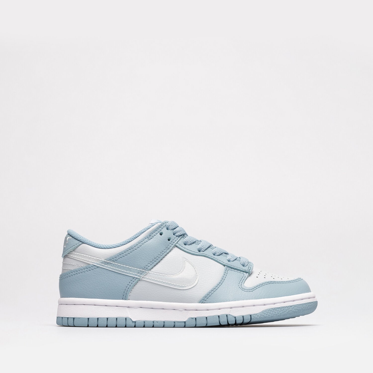 Buty sneakersy dla dzieci NIKE DUNK LOW DH9765-401 NIEBIESKI