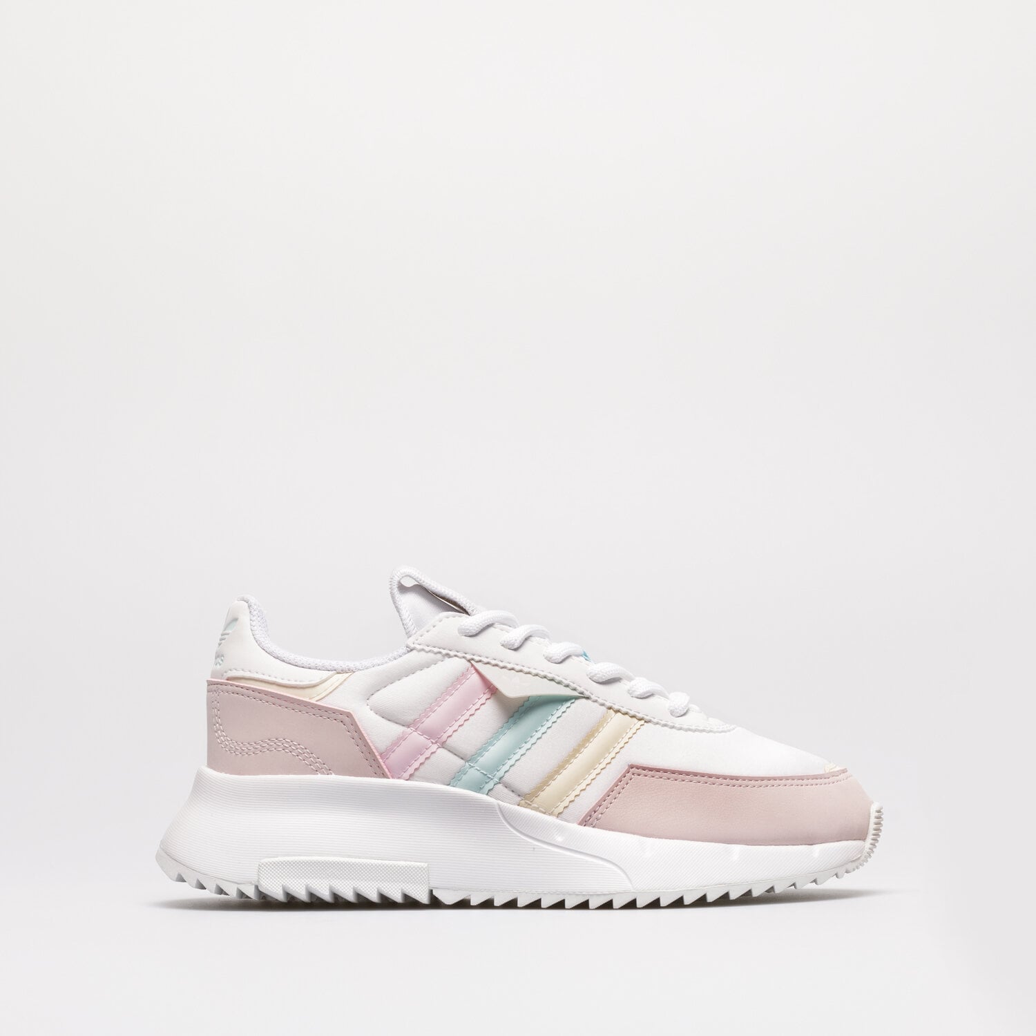 Buty sneakersy dla dzieci ADIDAS RETROPY F2 J GX9229 BIAŁY