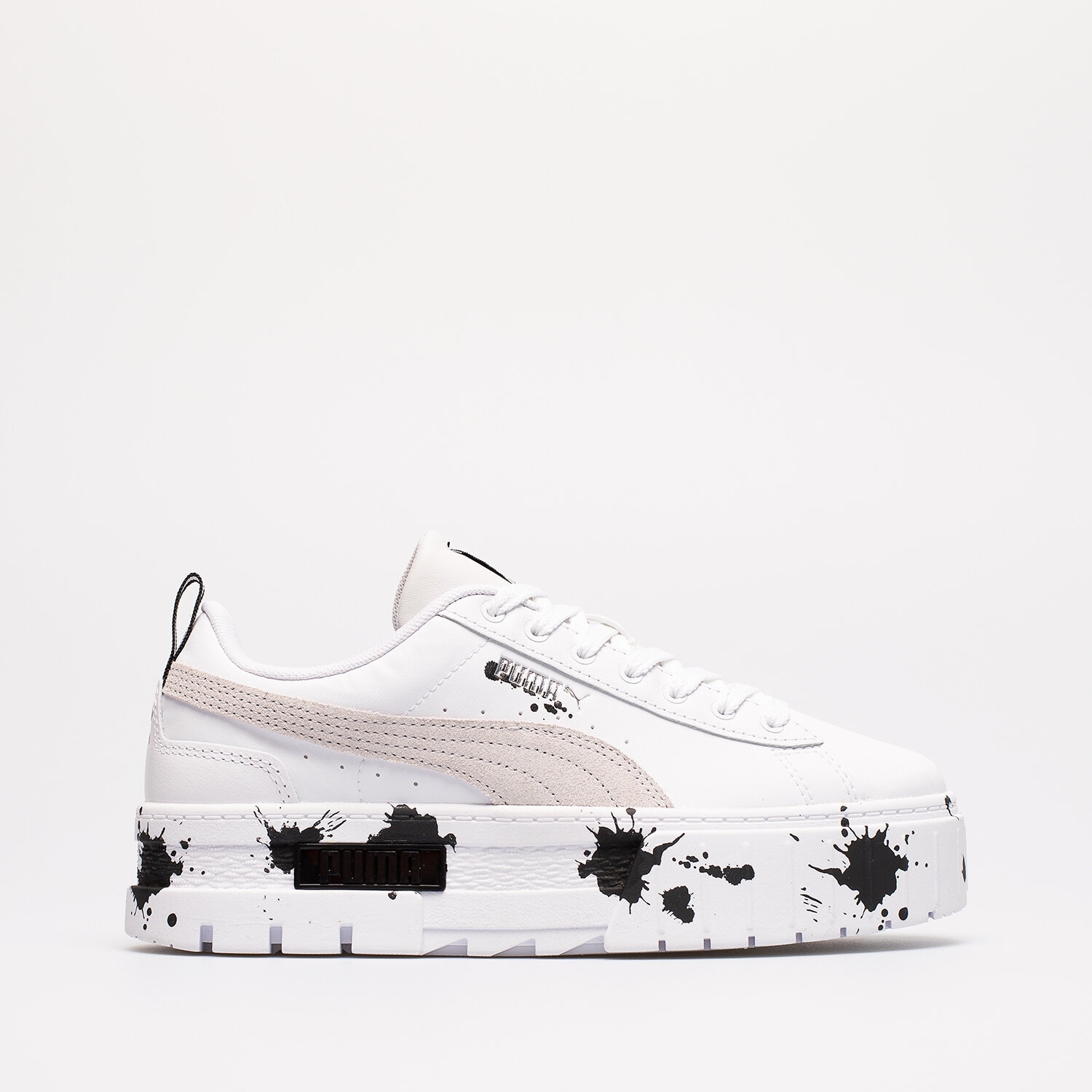 Buty sneakersy damskie PUMA MAYZE PAINT SPLASH WNS PUMA 387143-02 BIAŁY