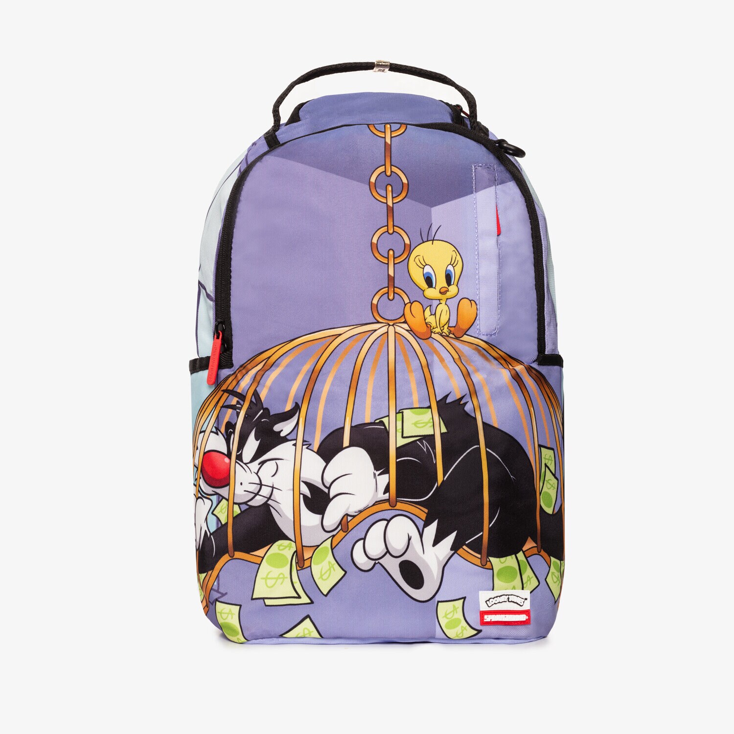 Plecak damski sportowy SPRAYGROUND PLECAK LOONEY TUNES BIRDCAGE DLXR 910B4382NSZ MULTICOLOR