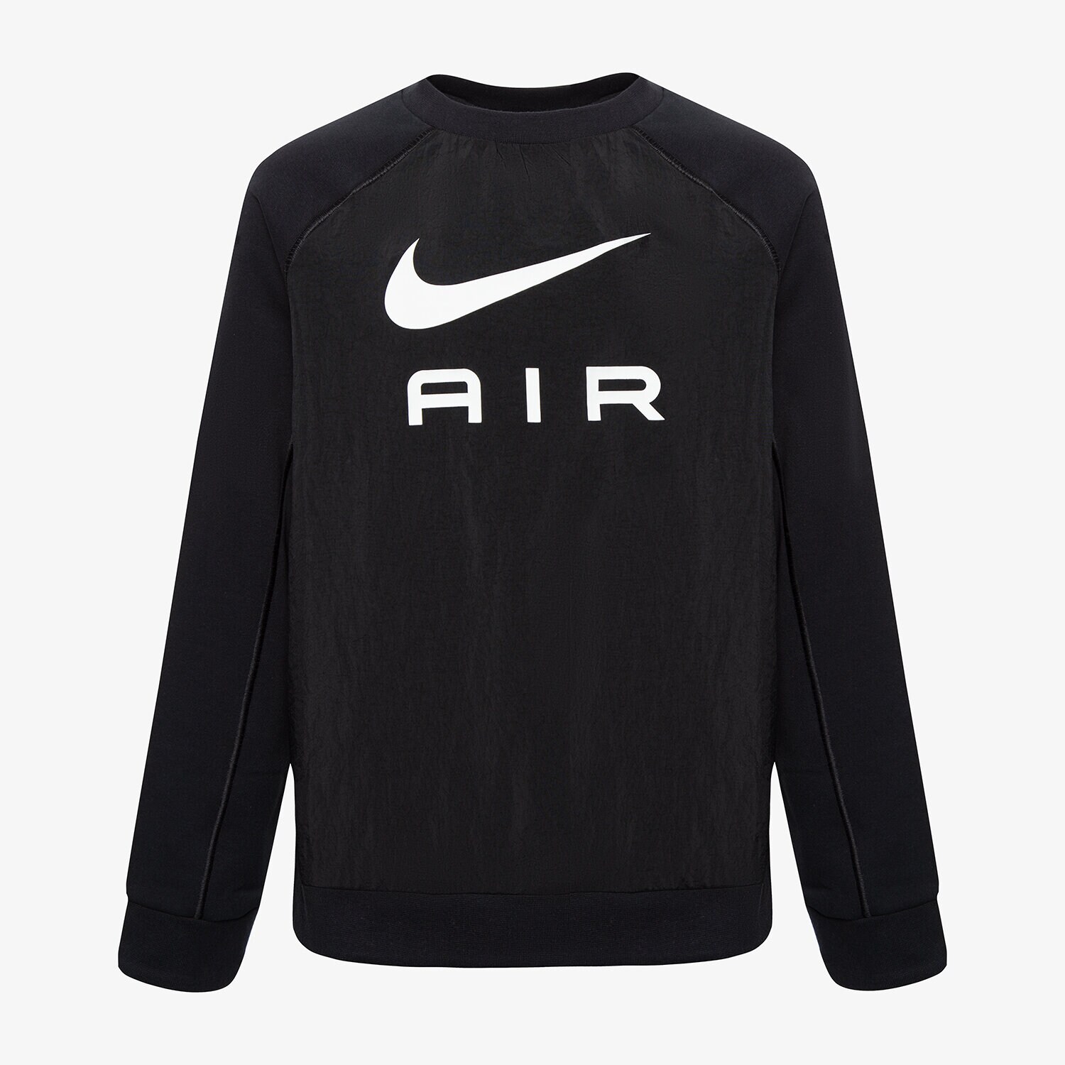 Sportowa bluza dziecięca NIKE BLUZA K NSW NIKE AIR CREW DQ9102010 CZARNY