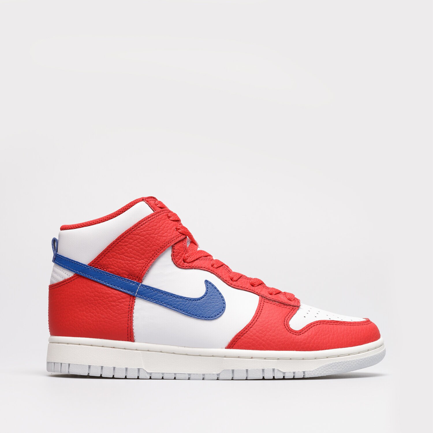 Buty sneakersy męskie NIKE DUNK HI RETRO DX2661-100 BIAŁY