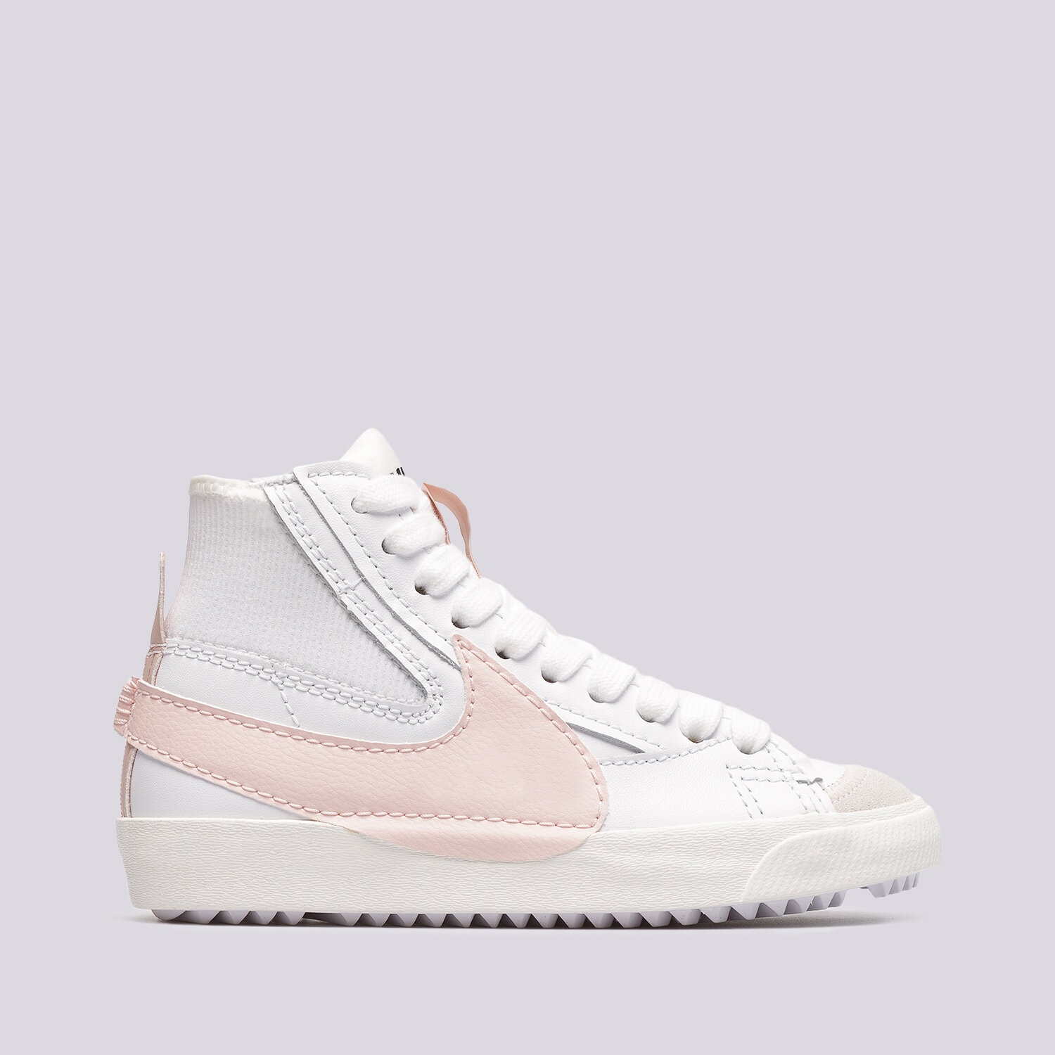 Buty sneakersy damskie NIKE BLAZER 77 JUMBO DQ1471-101 BIAŁY