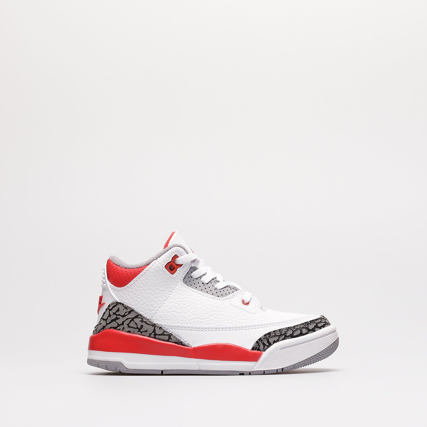 Buty sneakersy dla dzieci JORDAN 3 RETRO (PS)  DM0966-160 BIAŁY