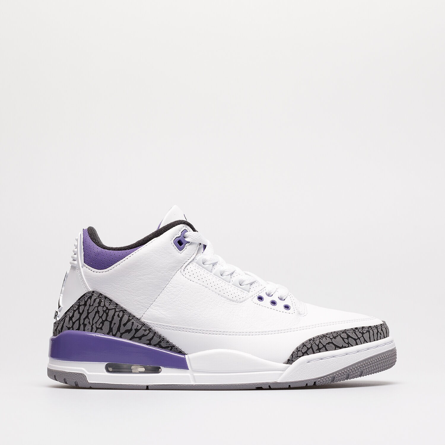 Buty sneakersy męskie AIR JORDAN 3 RETRO  CT8532-105 BIAŁY