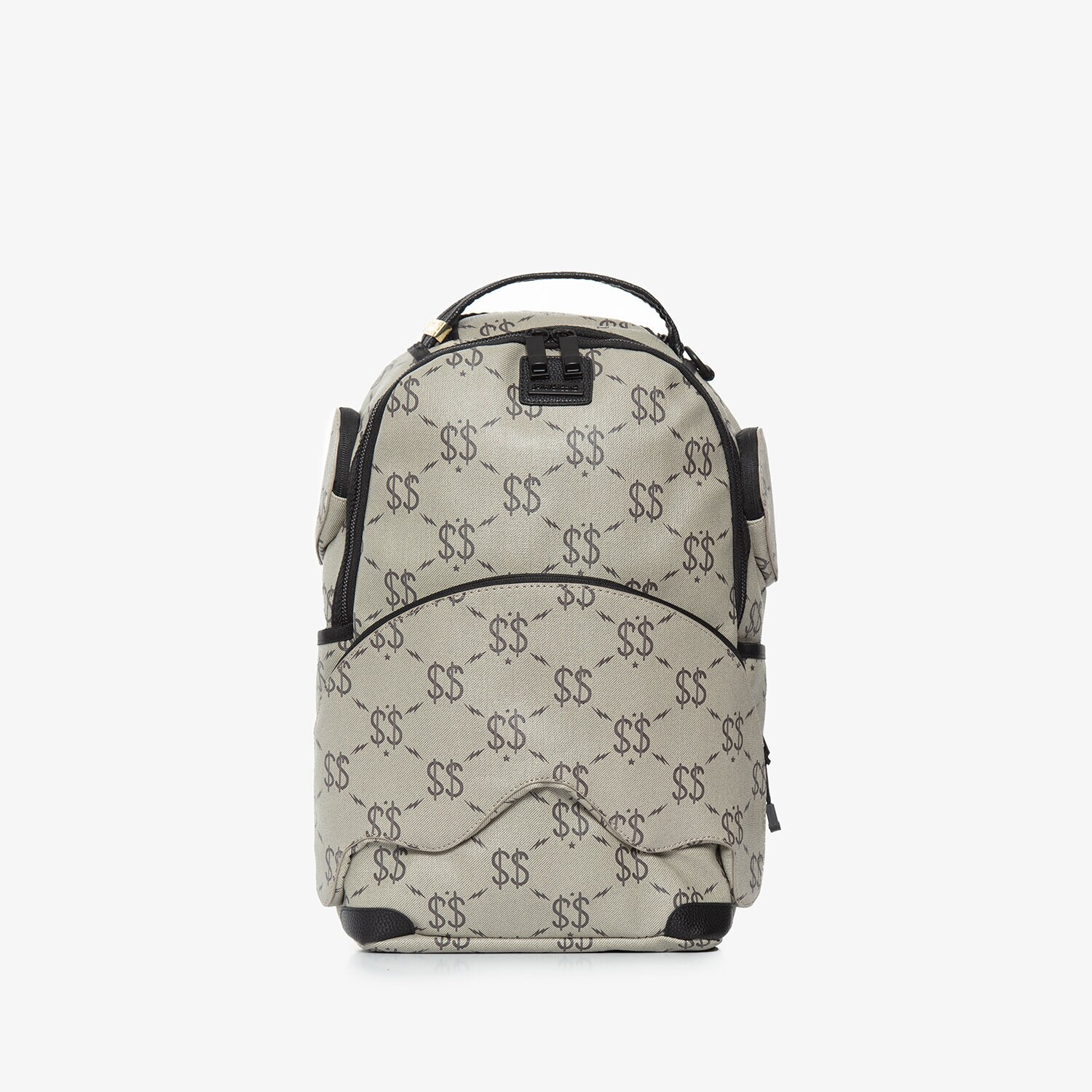 Plecak damski sportowy SPRAYGROUND PLECAK DOUBLE MONEY DLX BACKPACK 910B4636NSZ SZARY