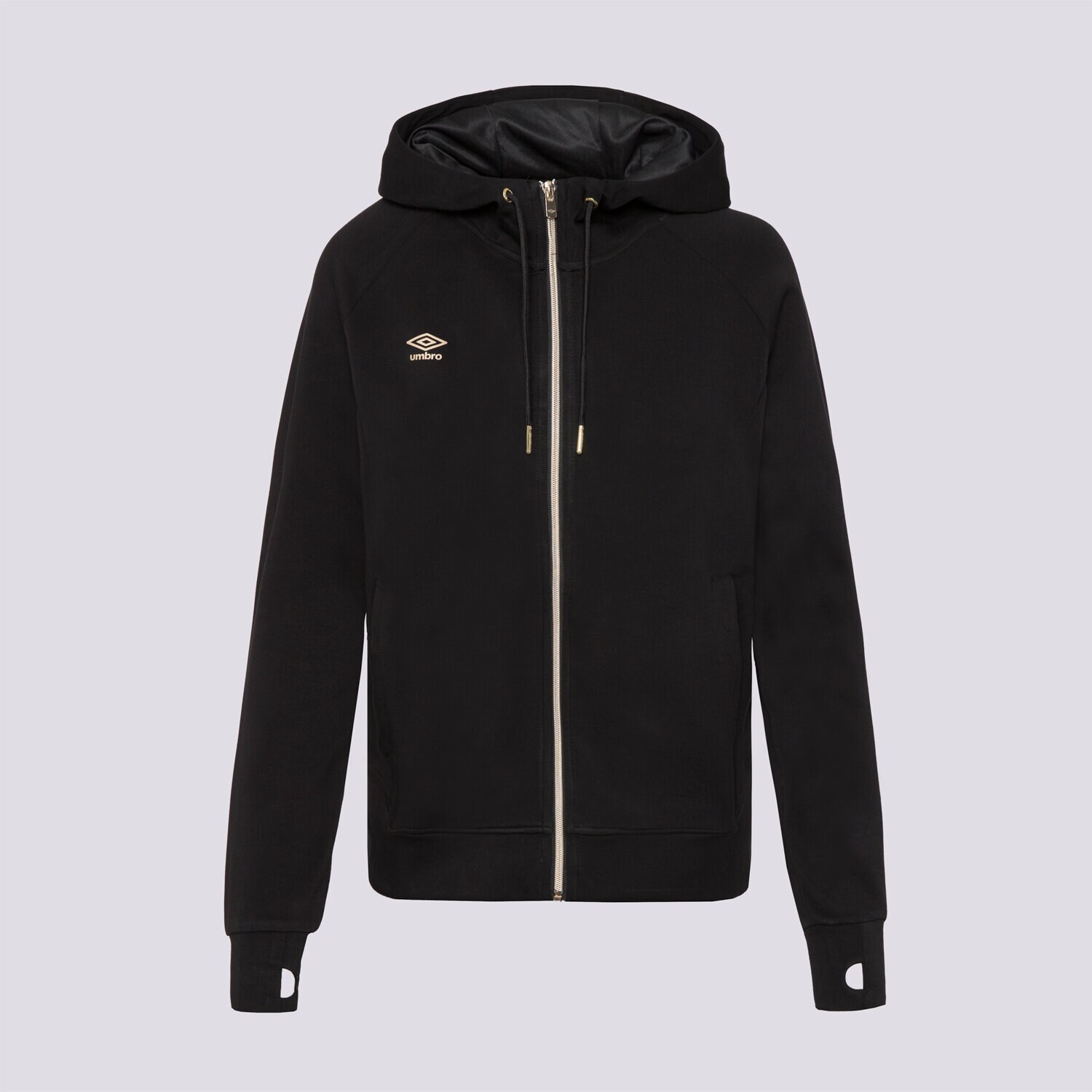 Bluza damska UMBRO BLUZA ROZPINANA Z KAPTUREM ALVIN II UL124BLD02001 CZARNY