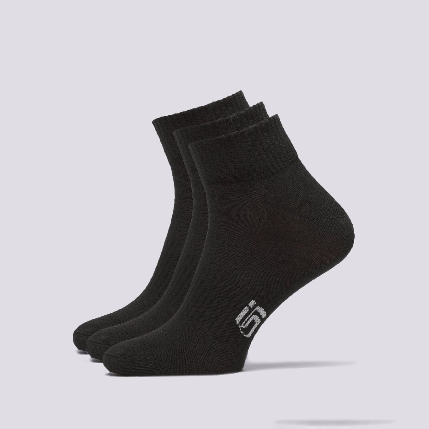 Skarpetki sportowe damskie SIZEER SKARPETY NISKIE CZARNE NISKIE SI123SKN41001 CZARNY