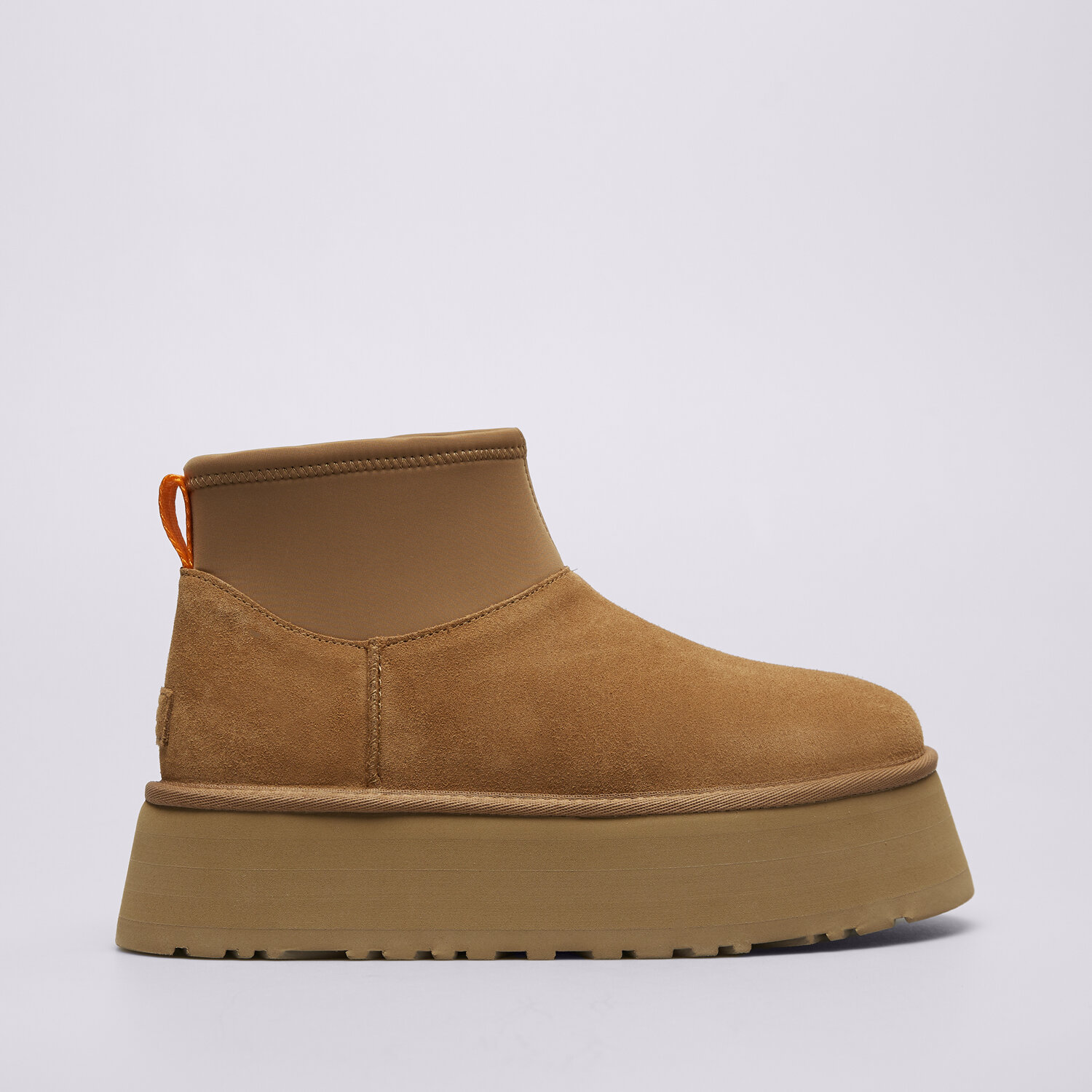 Buty zimowe damskie UGG W CLASSIC MINI DIPPER 1168170-CHE BRĄZOWY
