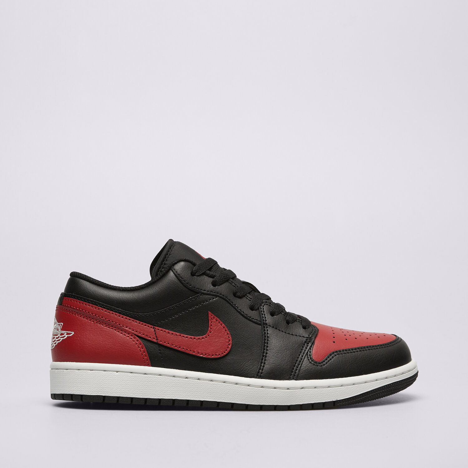 Buty sneakersy męskie AIR JORDAN 1 LOW  553558-067 CZARNY
