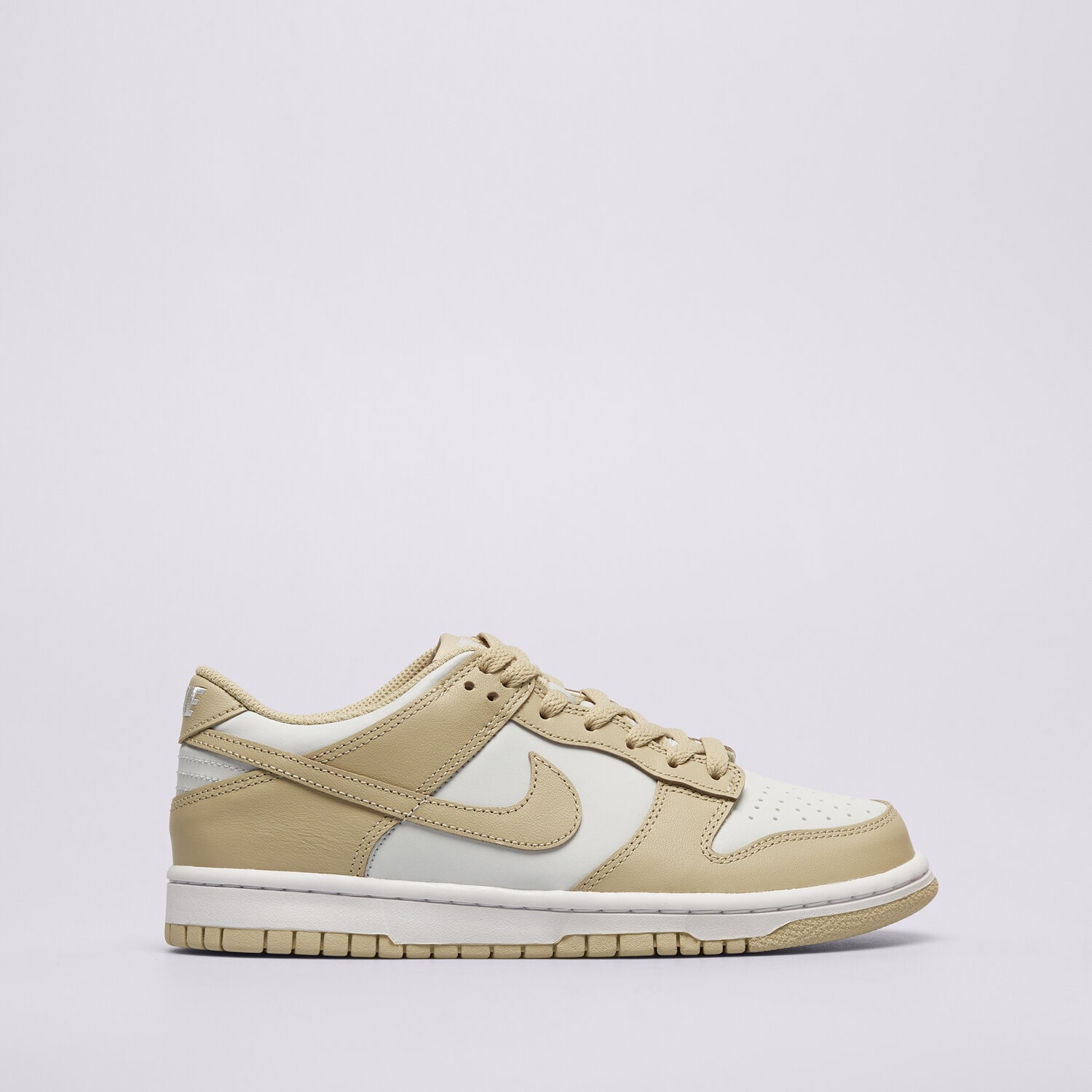 Buty sneakersy dla dzieci NIKE DUNK LOW FB9109-200 BEŻOWY