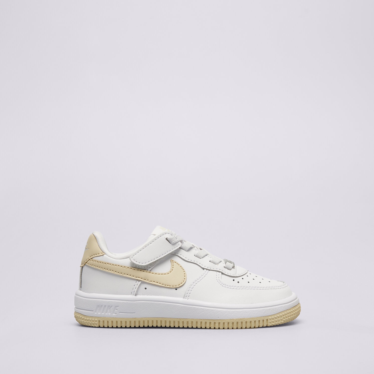 Buty sneakersy dla dzieci NIKE FORCE 1 LOW EASYON FN0237-118 BIAŁY