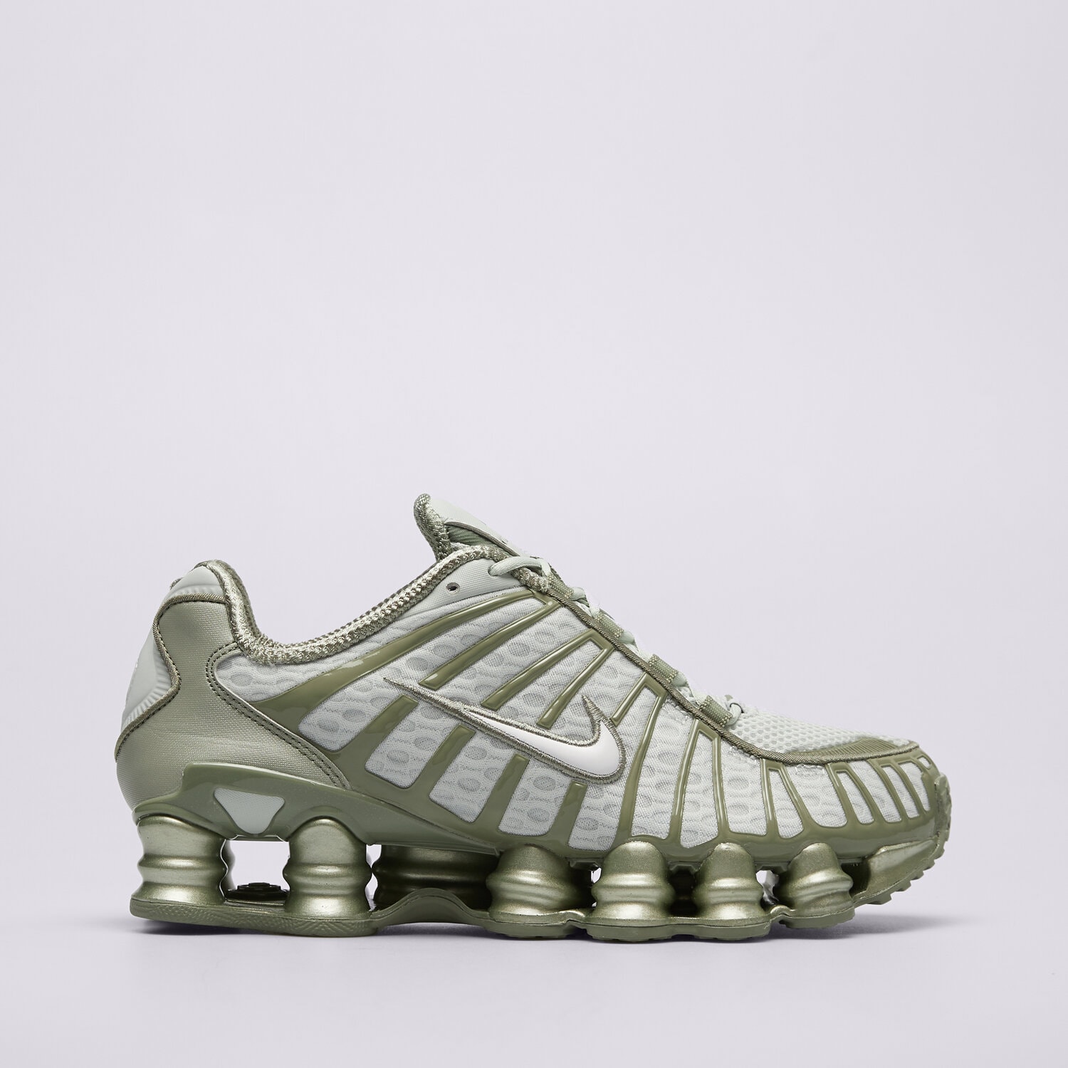 Buty sneakersy damskie NIKE SHOX TL AR3566-006 ZIELONY