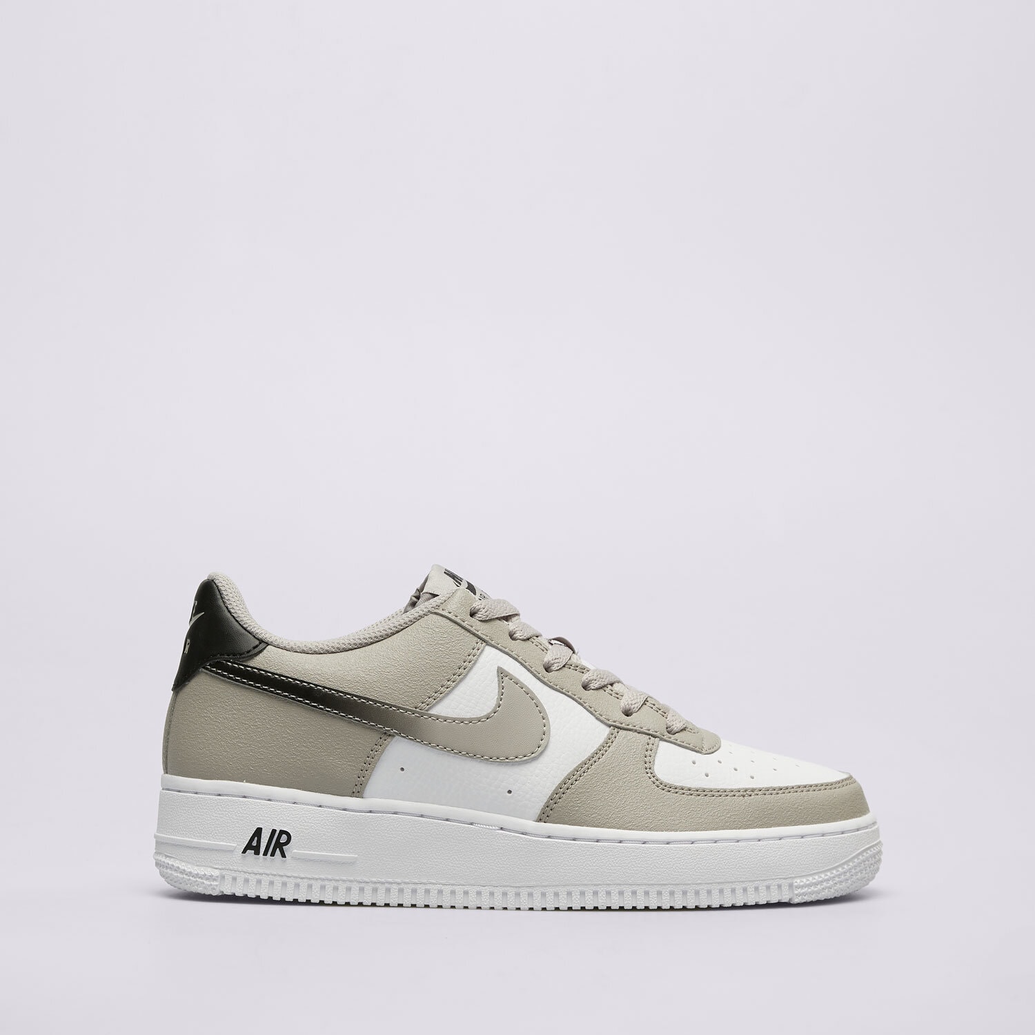 Buty sneakersy dla dzieci NIKE AIR FORCE 1 HV6360-001 SZARY