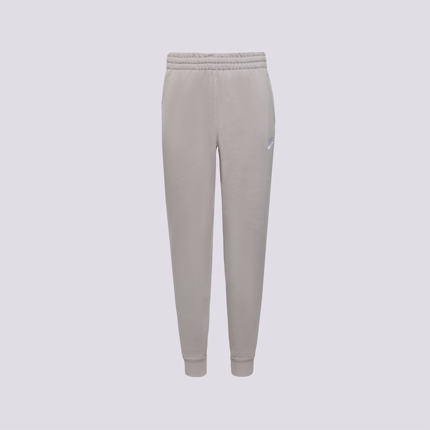 Sportowe spodnie dziecięce NIKE SPODNIE K NSW CLUB FLC JGGR LBR BOY FD3008-009 BEŻOWY