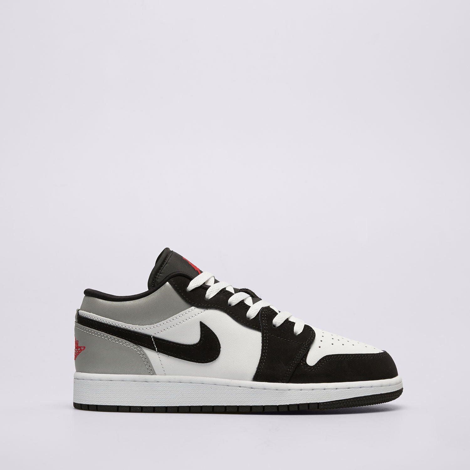 Buty sneakersy dla dzieci JORDAN AIR JORDAN 1 LOW SE HF3188-106 SZARY