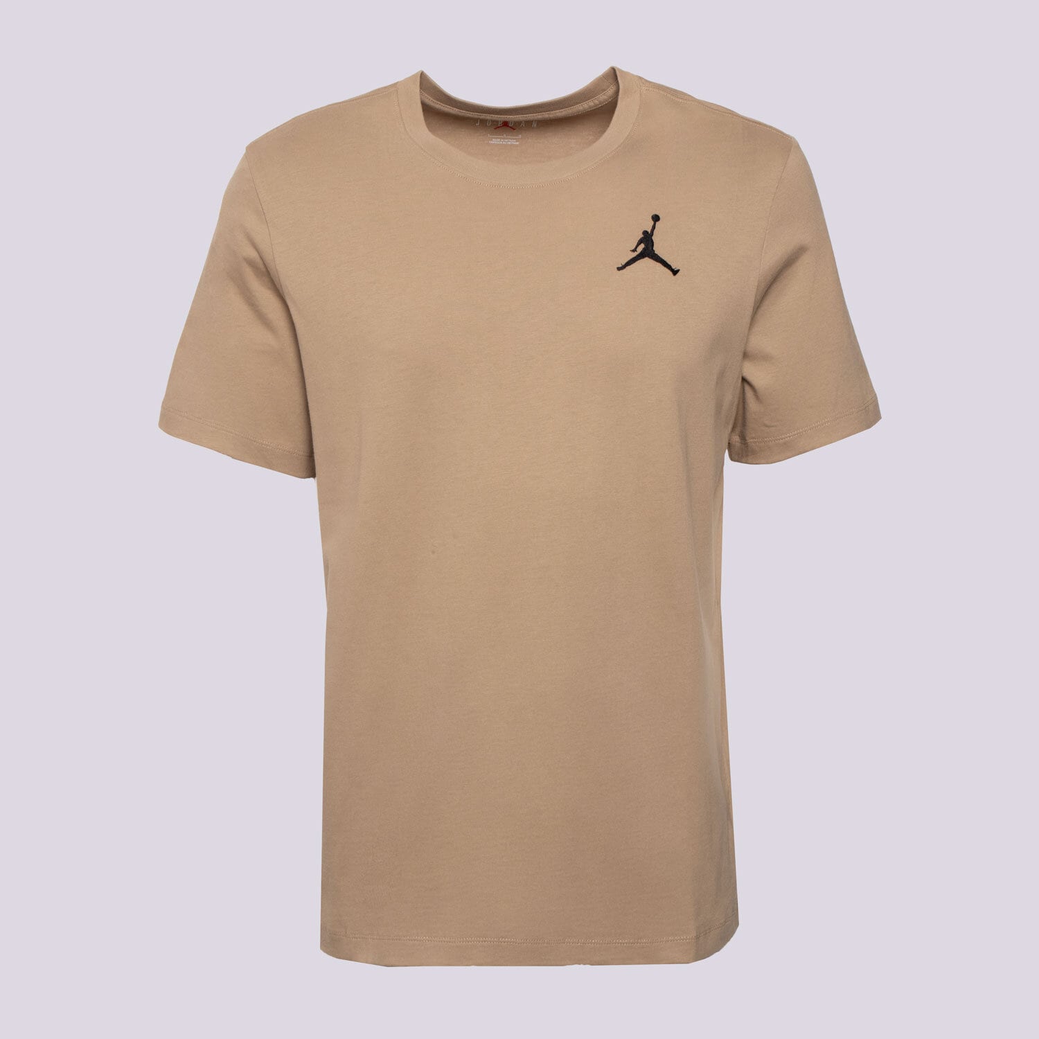 Koszulka, t-shirt sportowy męski JORDAN T-SHIRT JUMPMAN DC7485-257 BEŻOWY
