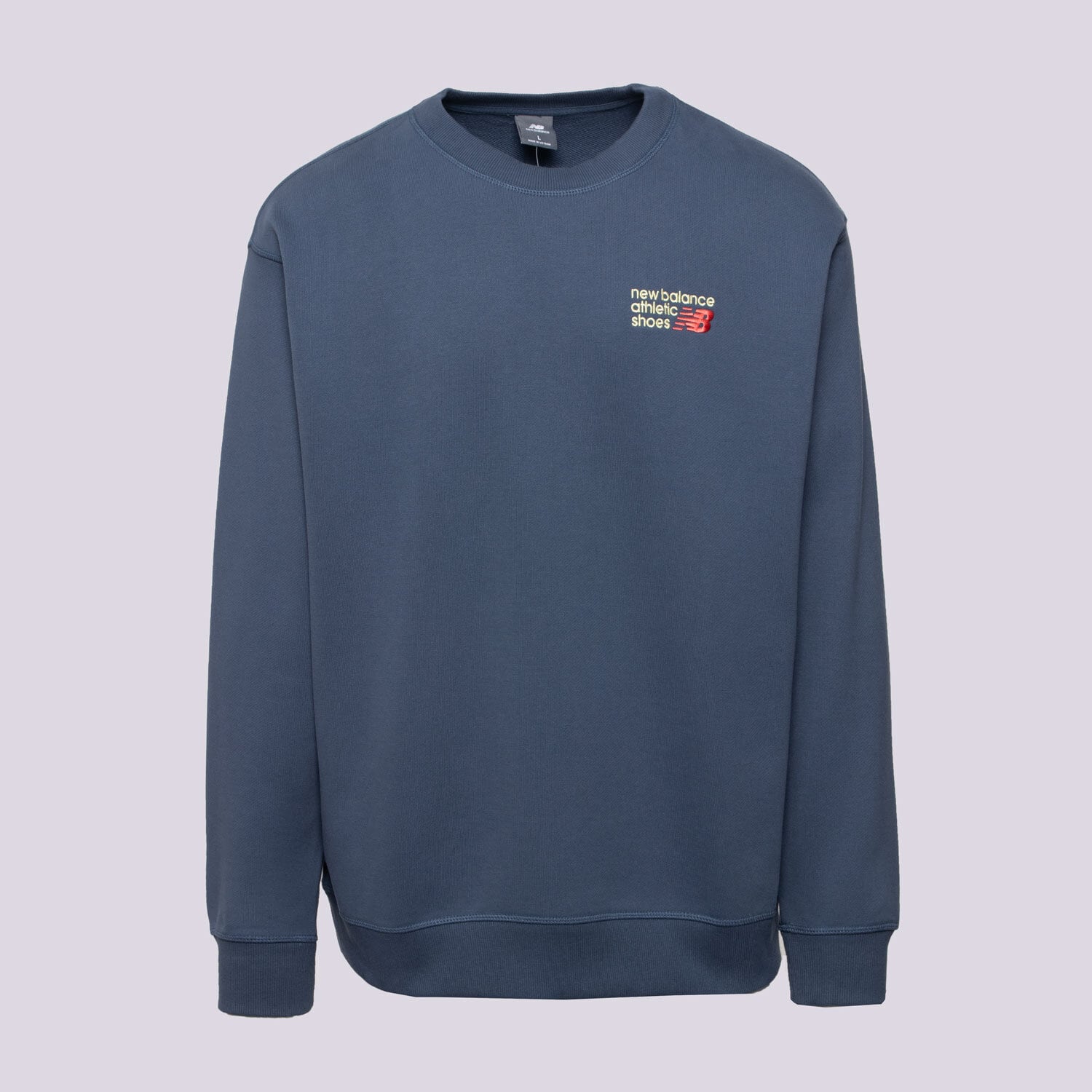 Bluza męska NEW BALANCE BLUZA ATHLETICS PREMIUM LOGO CREW MT41547VTI GRANATOWY