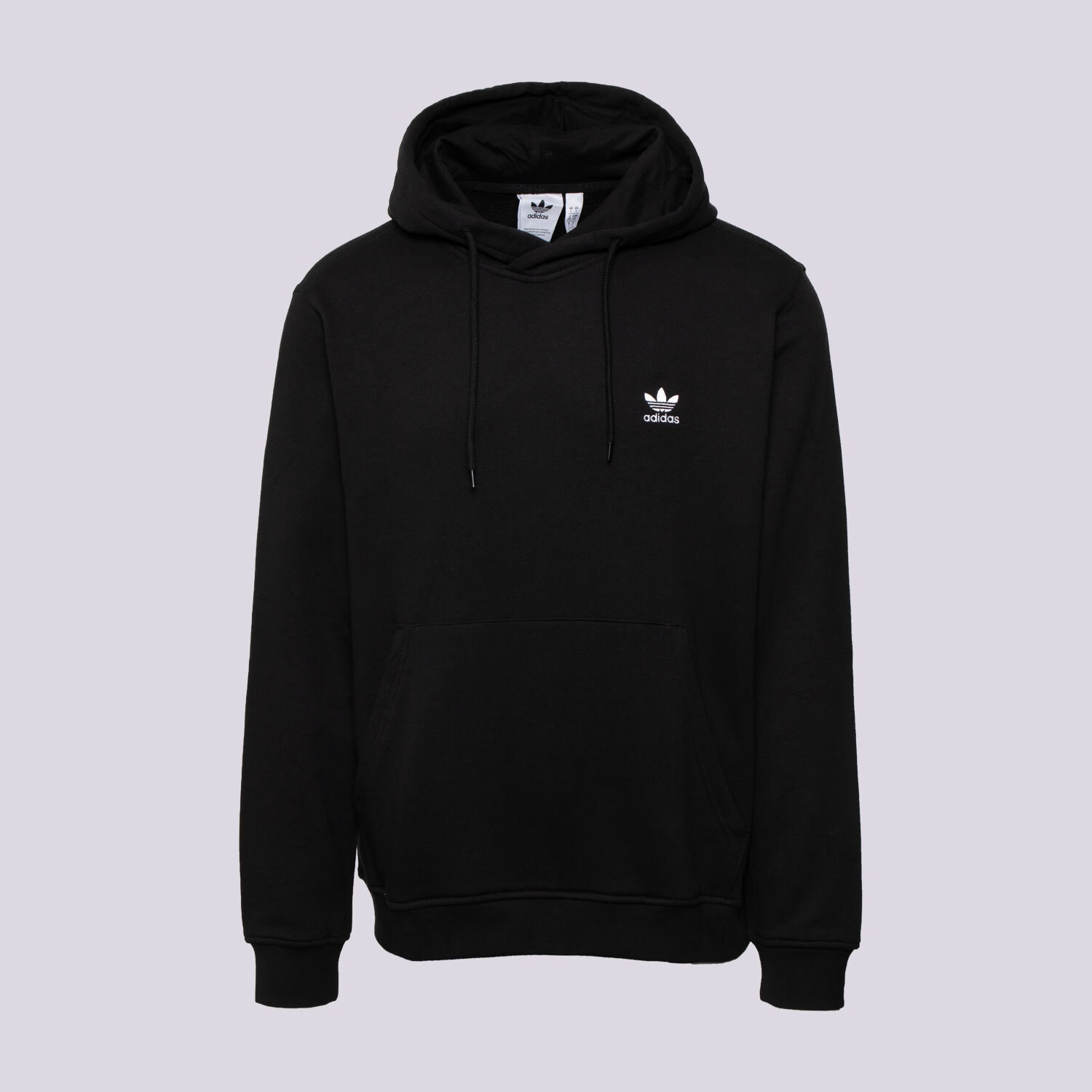 Bluza męska ADIDAS BLUZA Z KAPTUREM ESS HOODIE FT JD2404 CZARNY