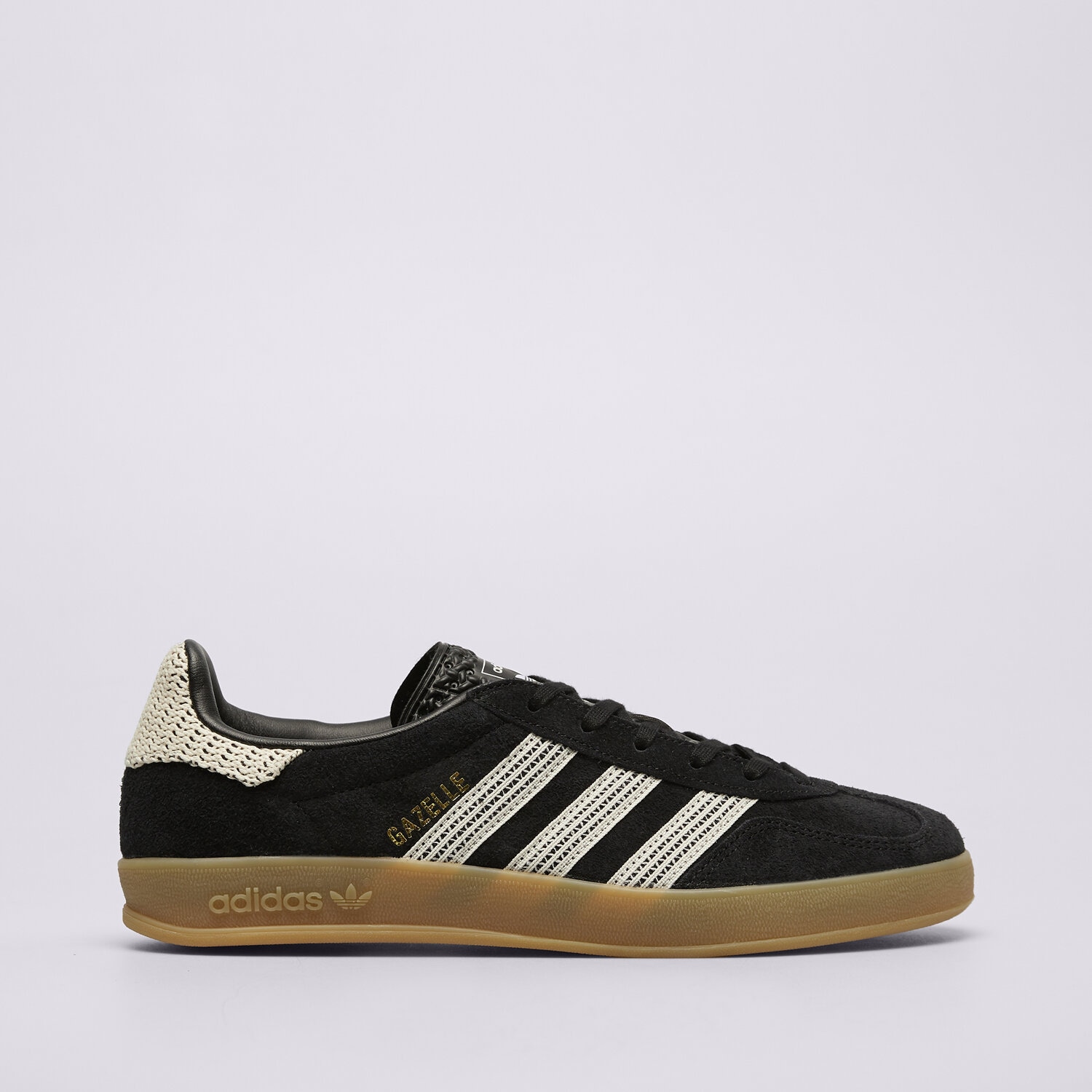 Buty sneakersy damskie ADIDAS GAZELLE INDOOR W JI2755 CZARNY