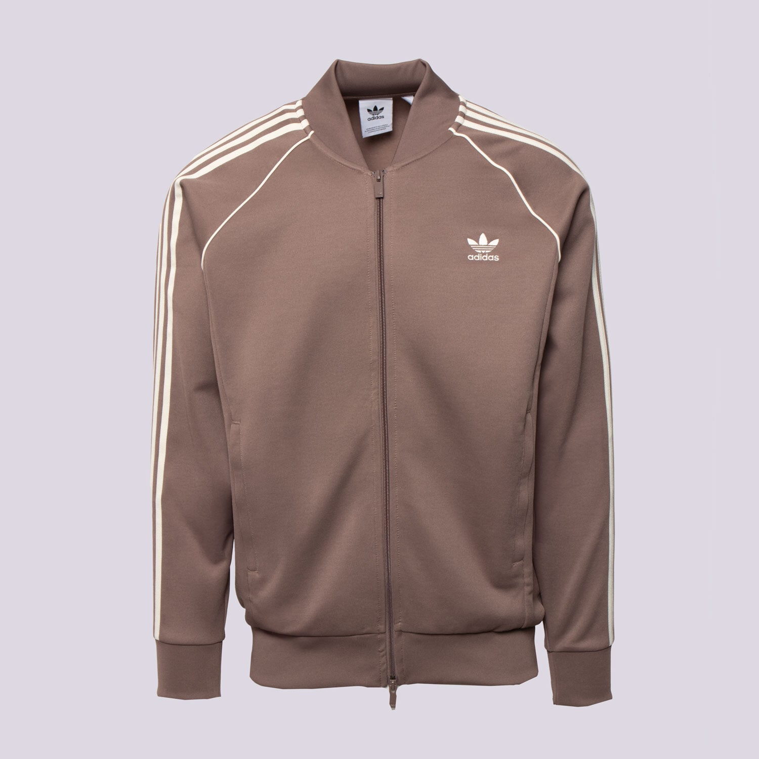 Bluza męska ADIDAS BLUZA ROZPINANA SST TT JP2519 BEŻOWY