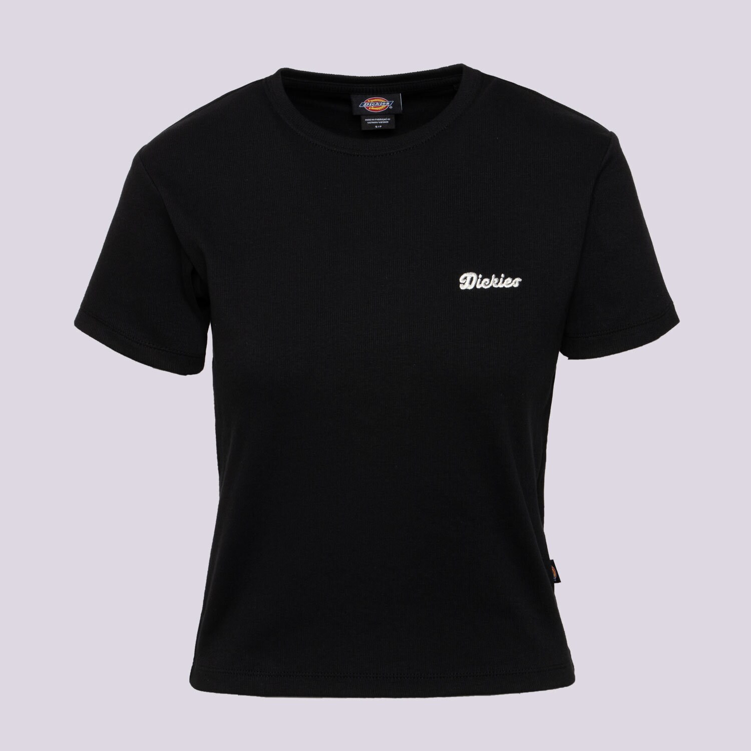 Koszulka, t-shirt damski DICKIES T-SHIRT LEWISTOWN EMBRO SS TEE W DK0A4Z8JBLK1 CZARNY
