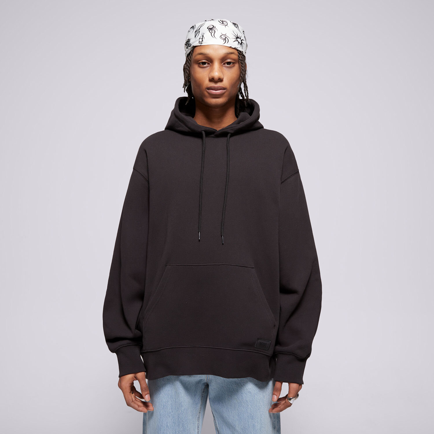 Bluza męska VANS BLUZA Z KAPTUREM PREMIUM PULLOVER VN000P5CBLK CZARNY