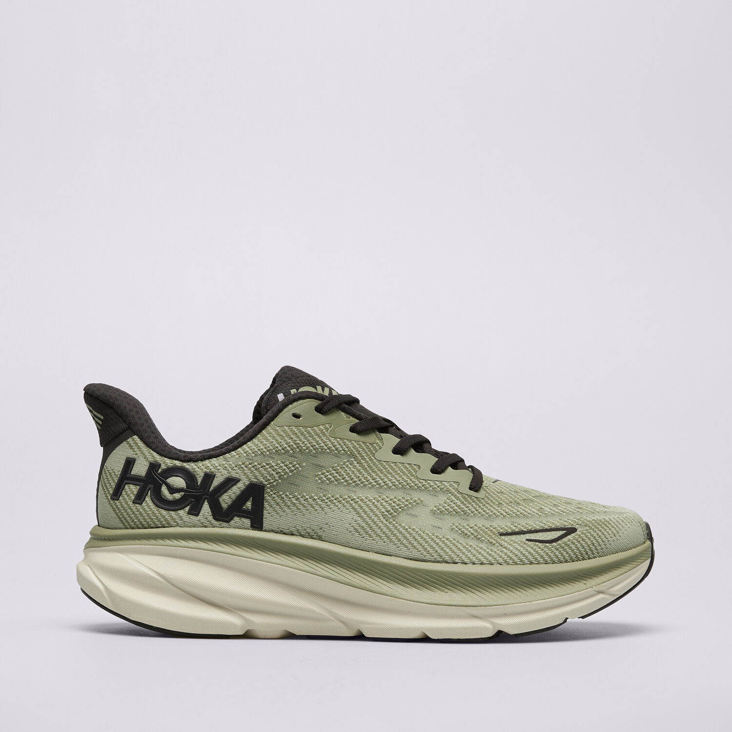 Buty sneakersy męskie HOKA CLIFTON 9 1127895SSFR ZIELONY