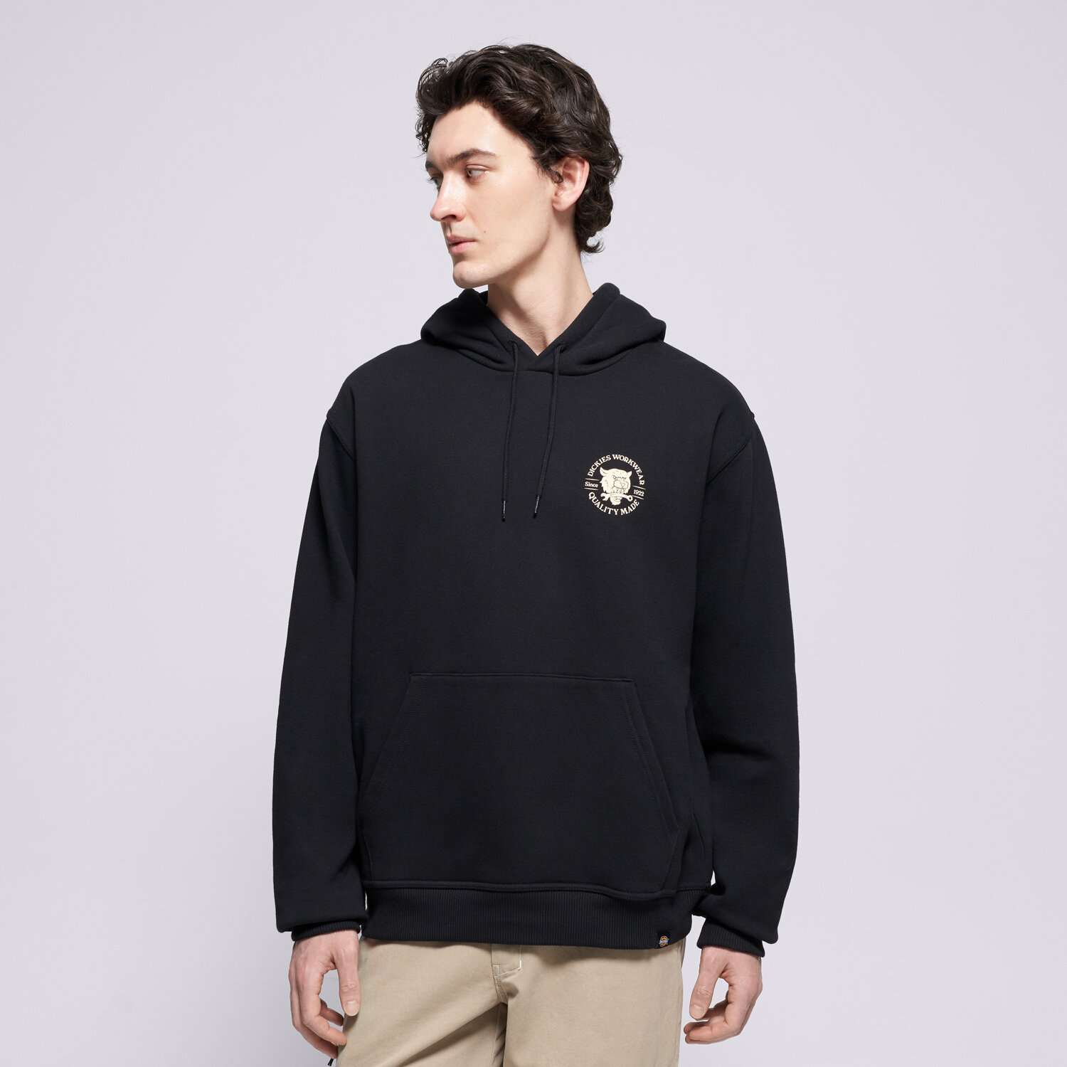 Bluza męska DICKIES BLUZA Z KAPTUREM WRENCH HOODIE DK0A8681BLK1 CZARNY