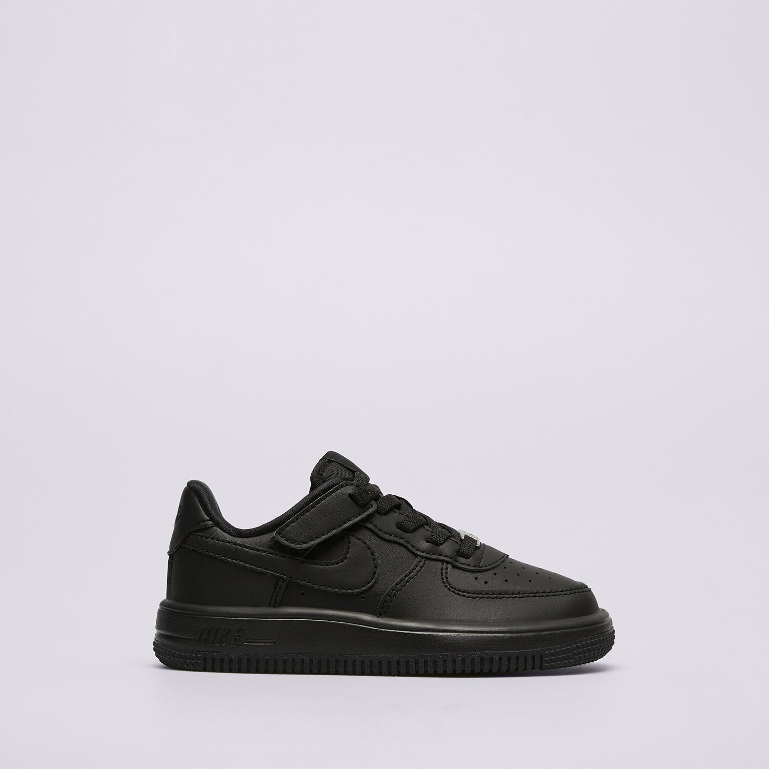 Buty sneakersy dla dzieci NIKE FORCE 1 LOW EASYON BP FN0237-001 CZARNY