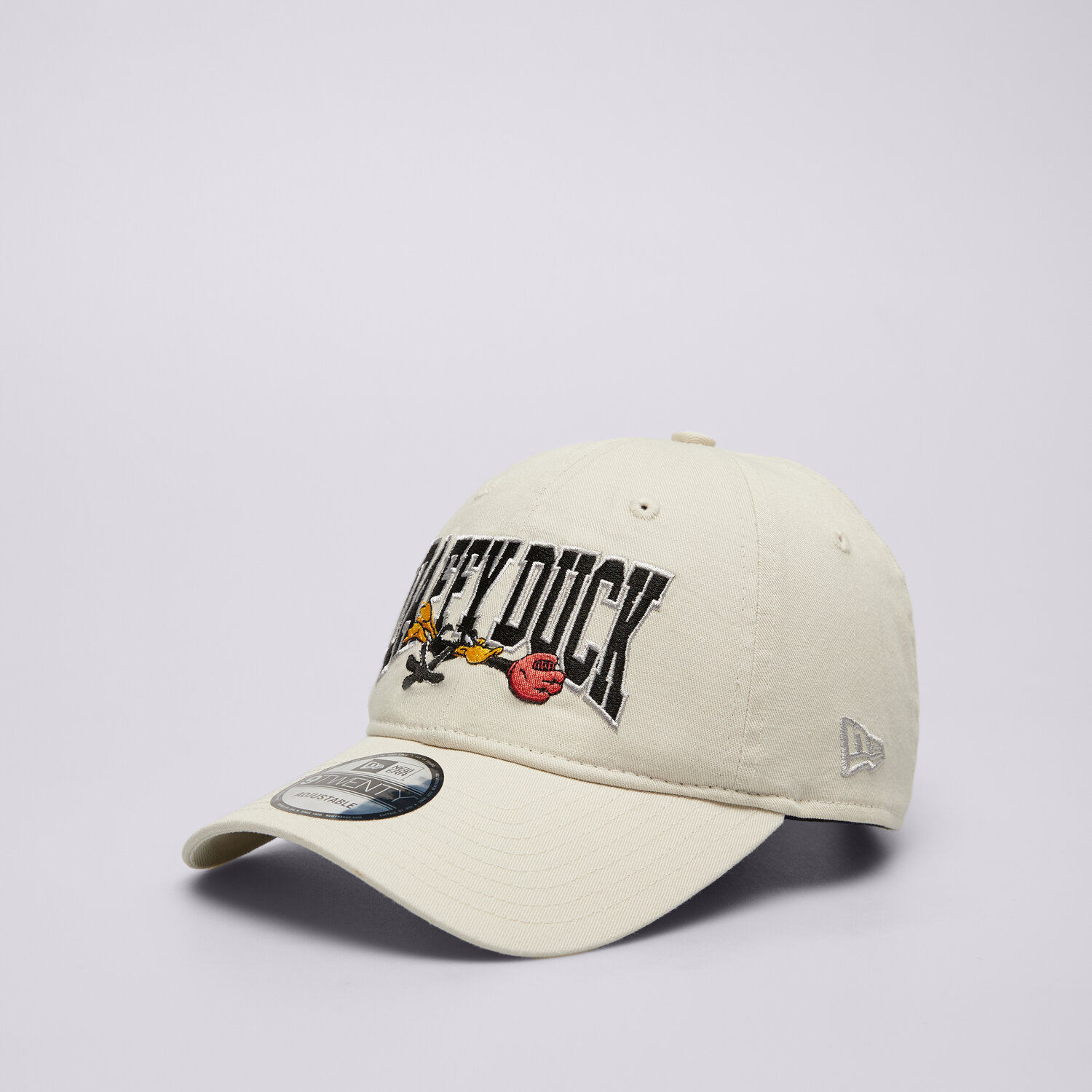 Czapka z daszkiem męska NEW ERA CZAPKA WB WASHED 920 DAFFY DAFFY DUCK 60595282 BEŻOWY