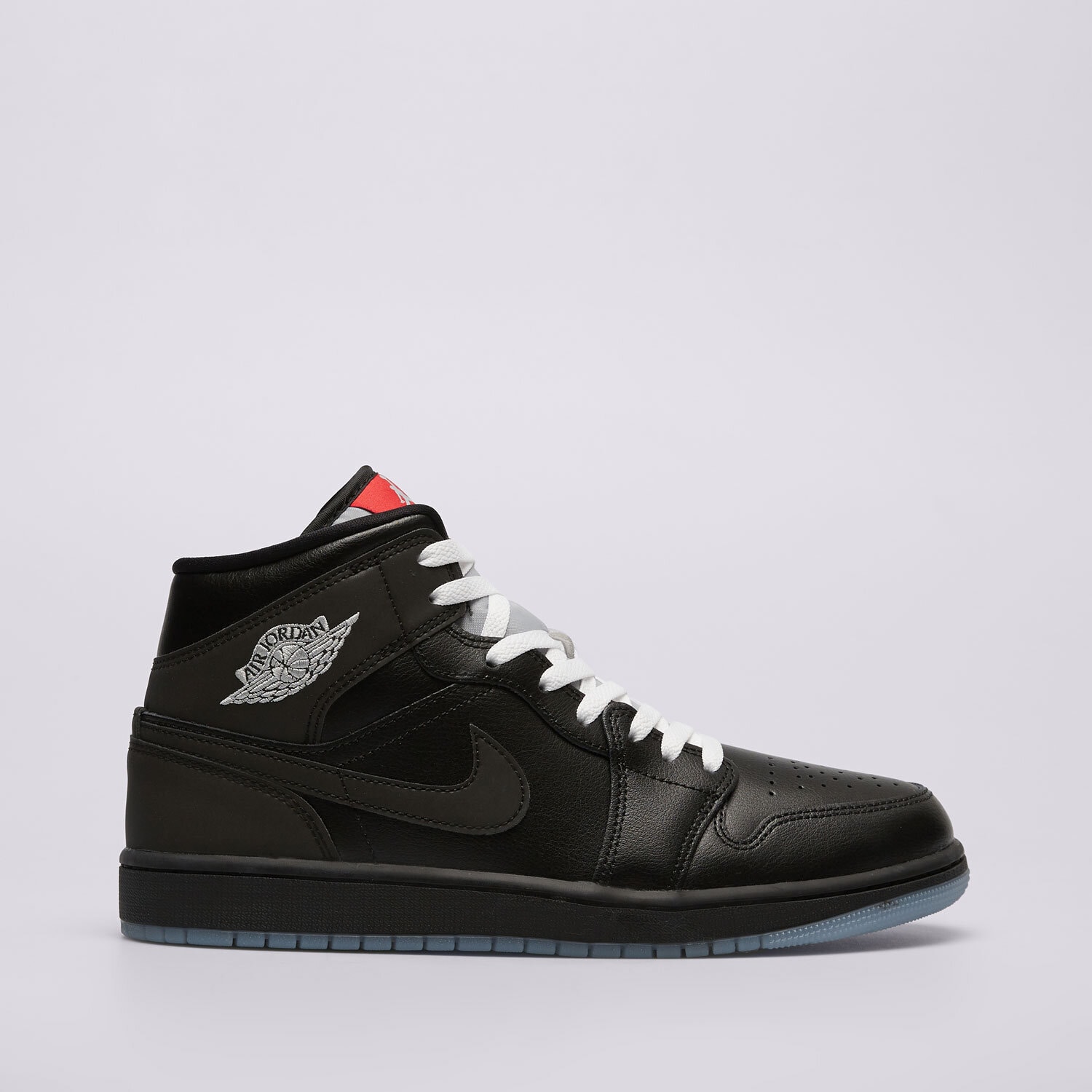 Buty sneakersy męskie AIR JORDAN 1 MID SE HV5177-010 CZARNY