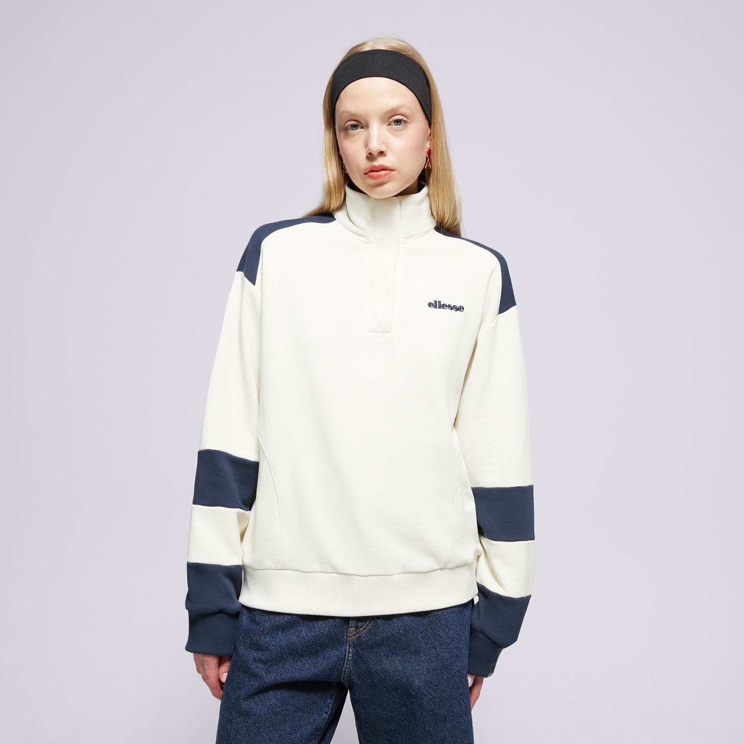 Bluza damska ELLESSE BLUZA PASTICCERIA SWEATSHIRT OFF WHT SGZ22006904 BEŻOWY