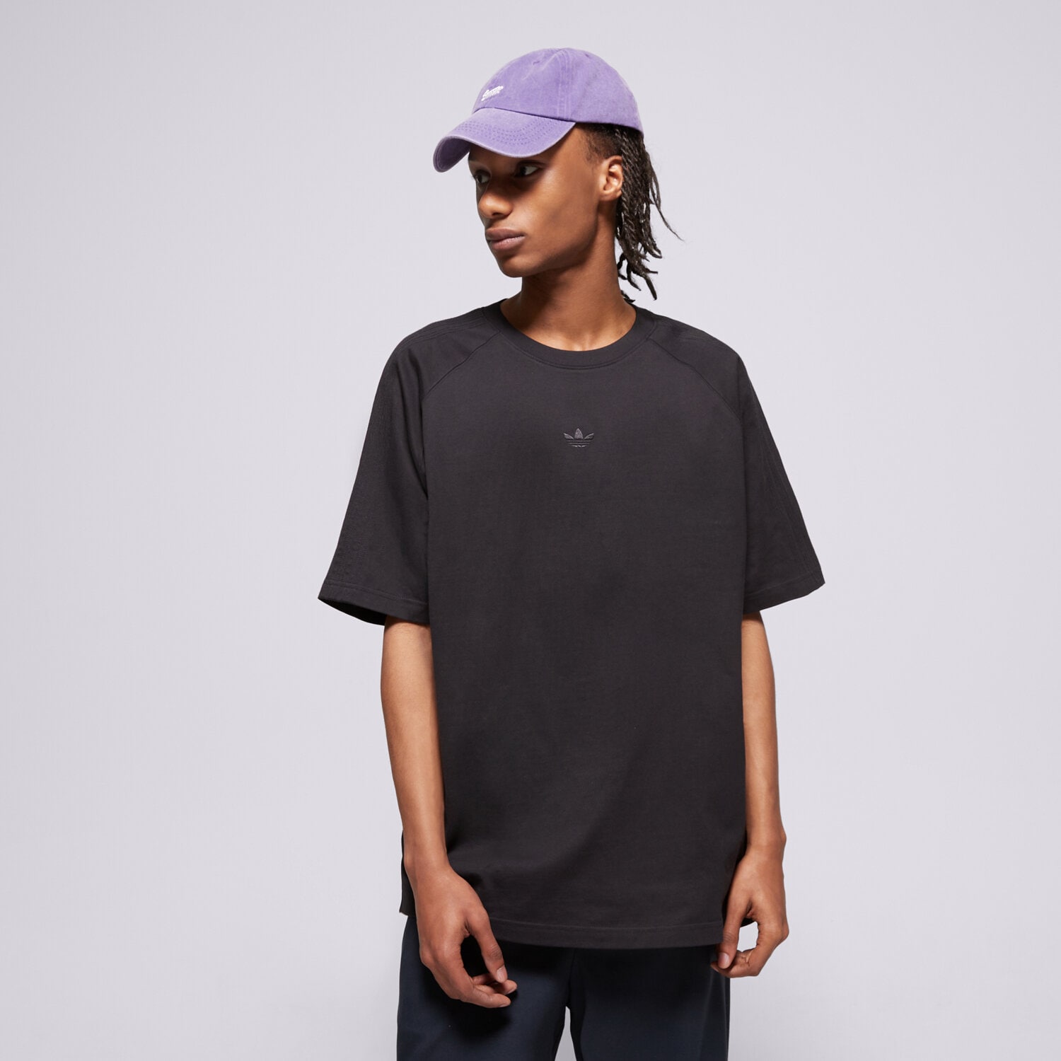 Koszulka, t-shirt sportowy męski ADIDAS T-SHIRT P ESS TEE JC9570 CZARNY