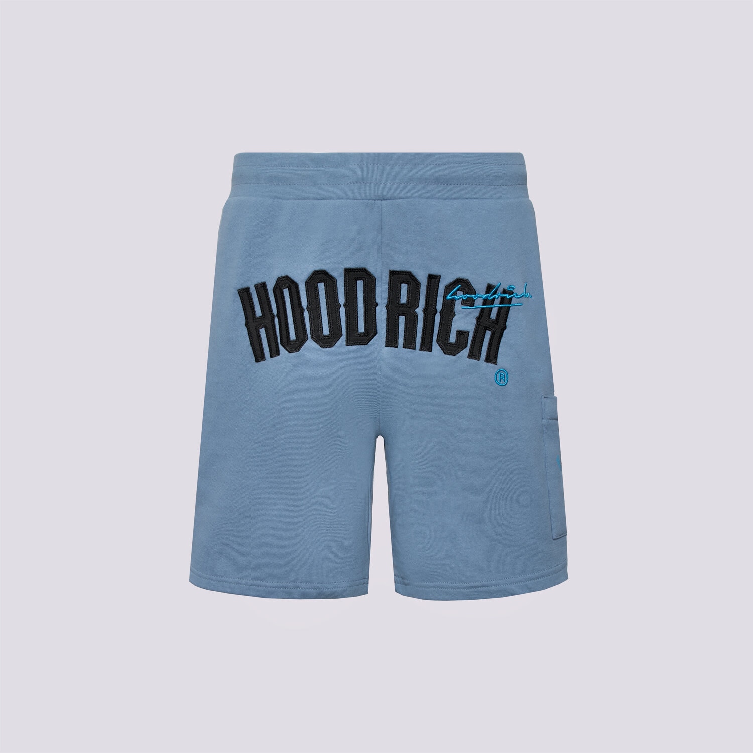 Krótkie spodenki, szorty męskie HOODRICH SZORTY HEAT SHORT BLU HR - 0124 - 0402 NIEBIESKI