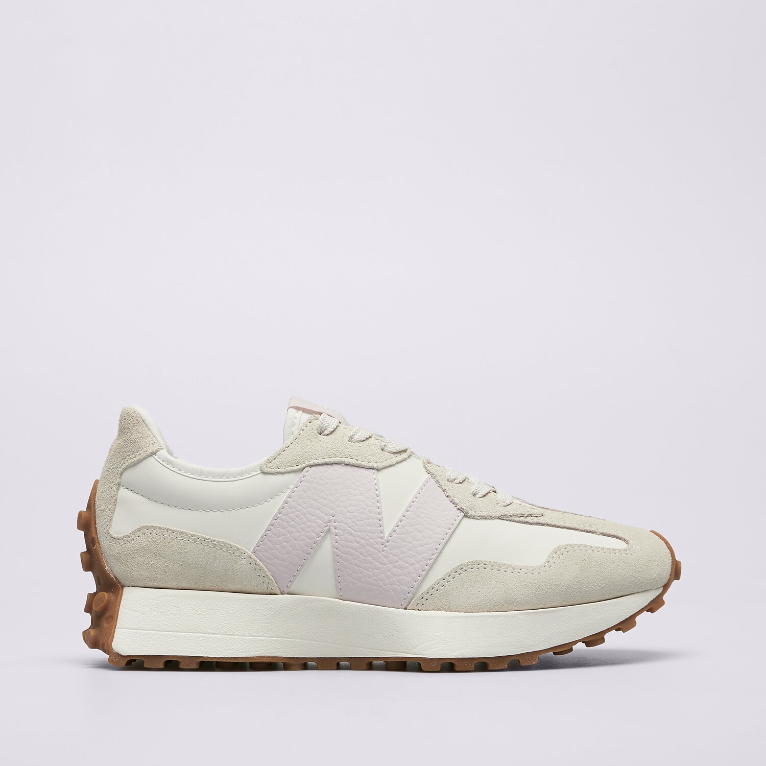 Buty sneakersy damskie NEW BALANCE 327 WS327OR BEŻOWY