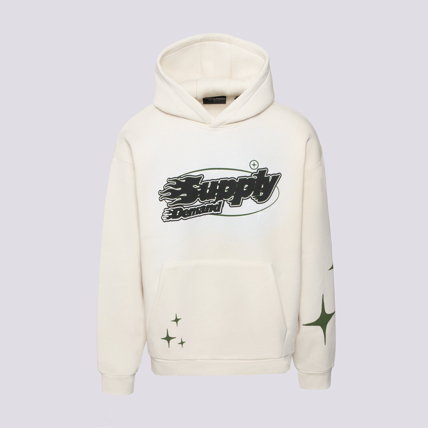 Bluza męska SUPPLY & DEMAND BLUZA Z KAPTUREM BLANEY HD SUPTM17227366 BEŻOWY