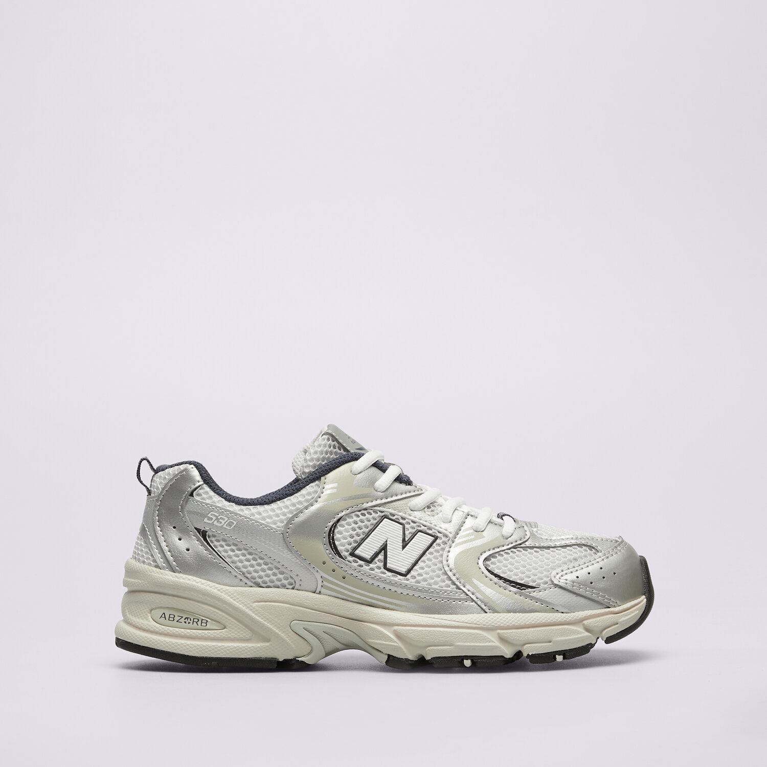Buty sneakersy dla dzieci NEW BALANCE 530  GR530KA KREMOWY
