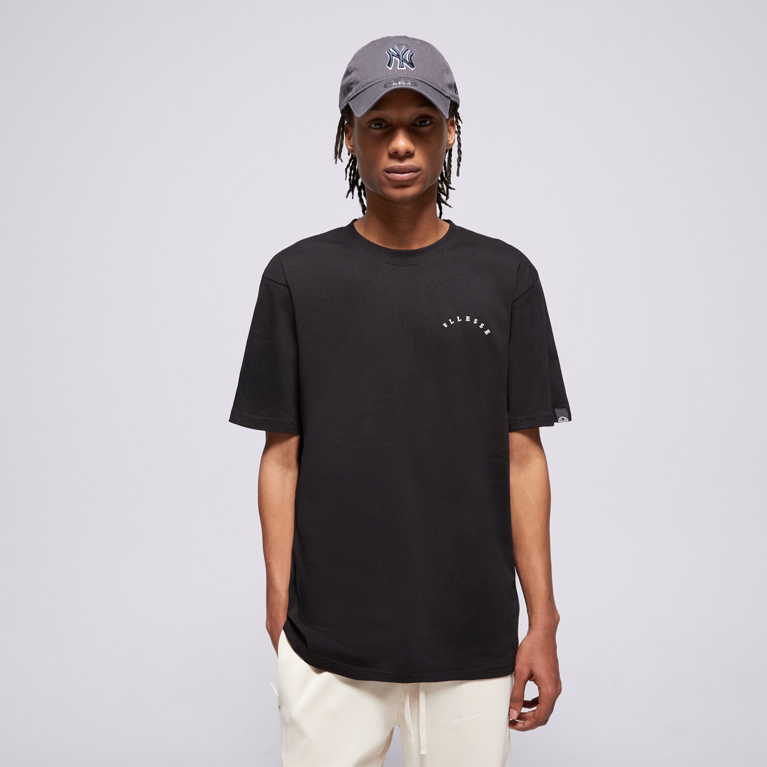 Koszulka, t-shirt sportowy męski ELLESSE T-SHIRT FINIZIO TEE BLK SMG23099011 CZARNY