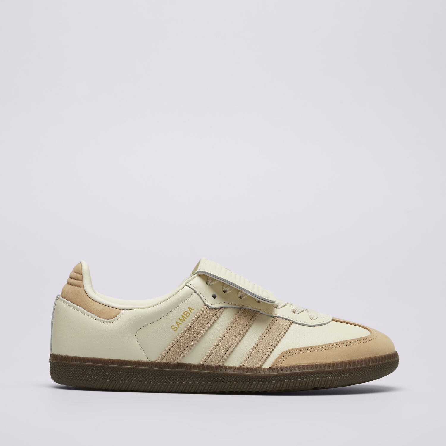 Buty sneakersy damskie ADIDAS SAMBA LT W JH5706 BEŻOWY
