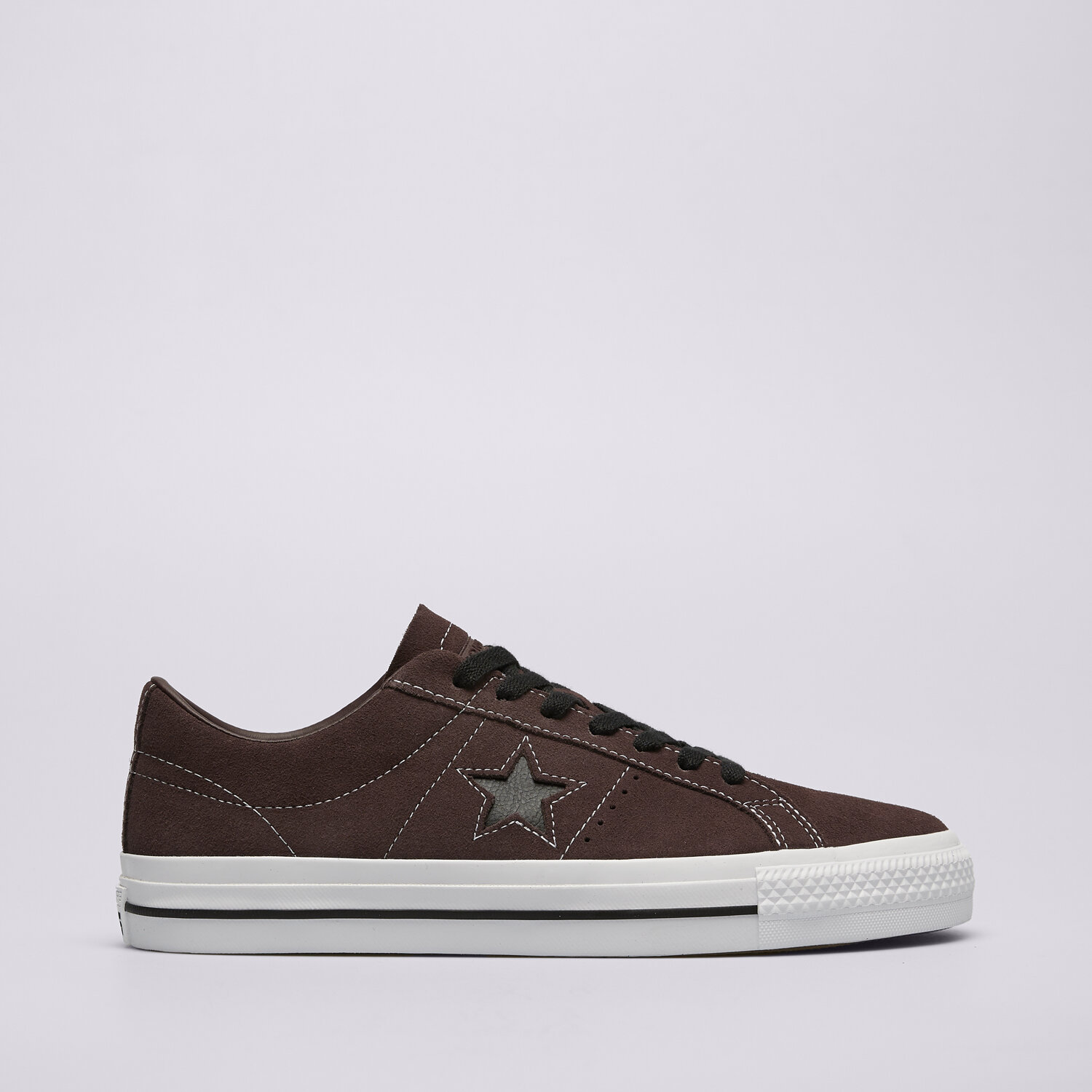 Buty sneakersy męskie CONVERSE ONE STAR PRO A10575C BORDOWY