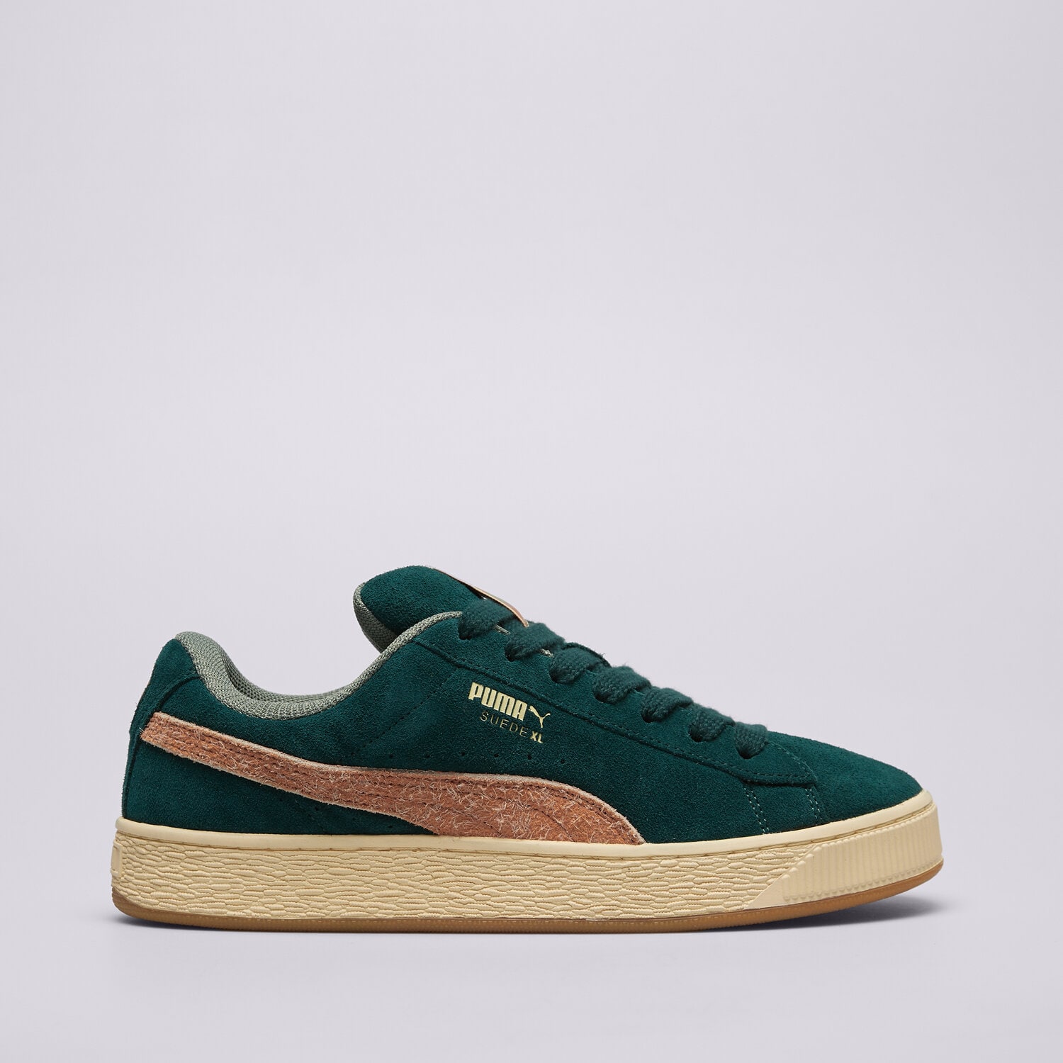 Buty sneakersy męskie PUMA SUEDE XL  40224602 NIEBIESKI