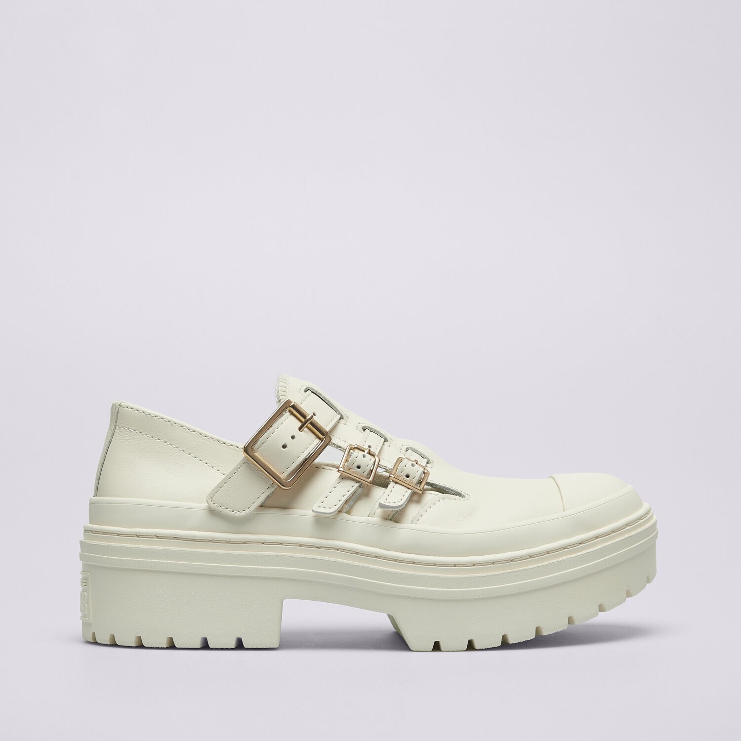 CONVERSE CHUCK TAYLOR ALL STAR LUGGED HEEL MJ A10617C BIAŁY