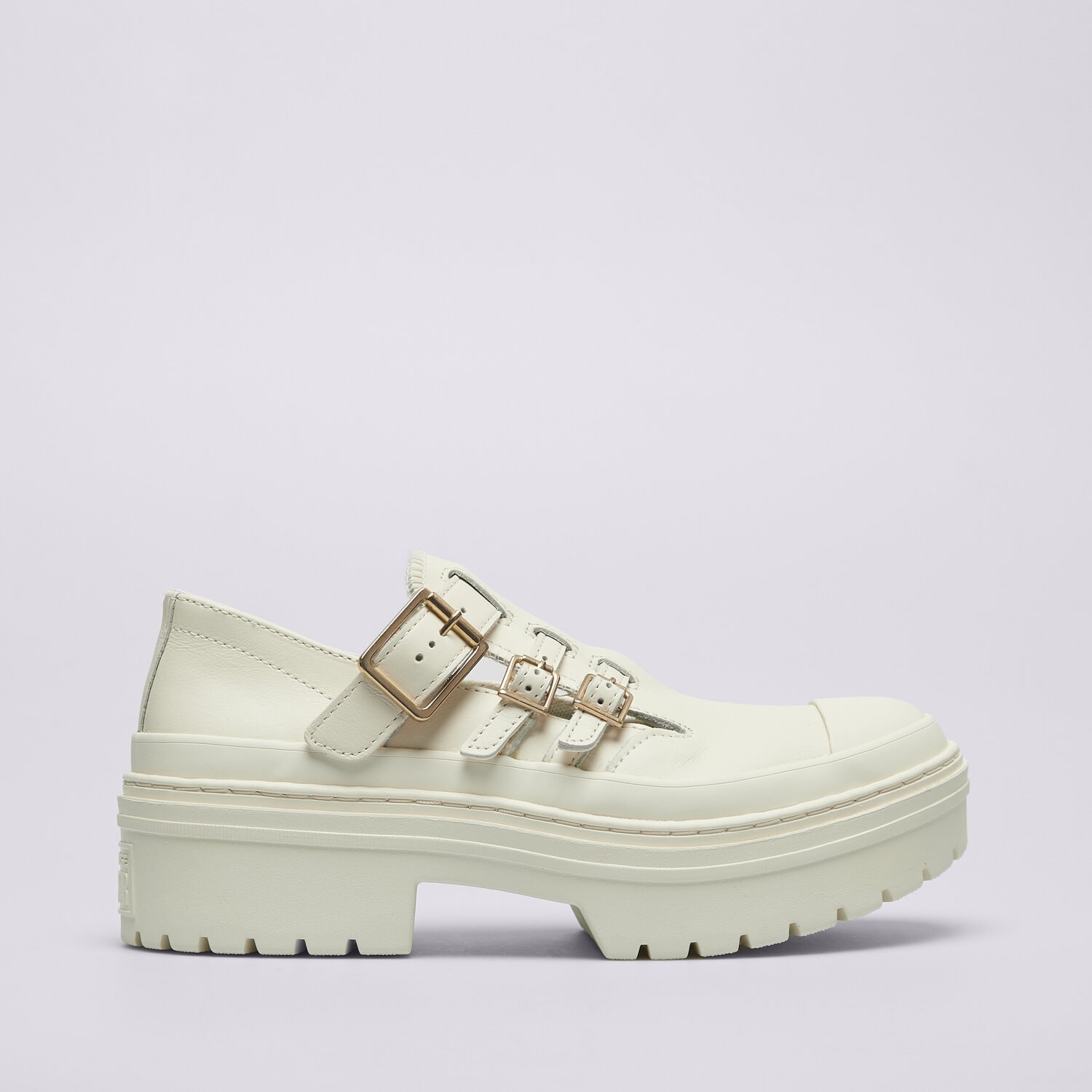 CONVERSE CHUCK TAYLOR ALL STAR LUGGED HEEL MJ A10617C BIAŁY