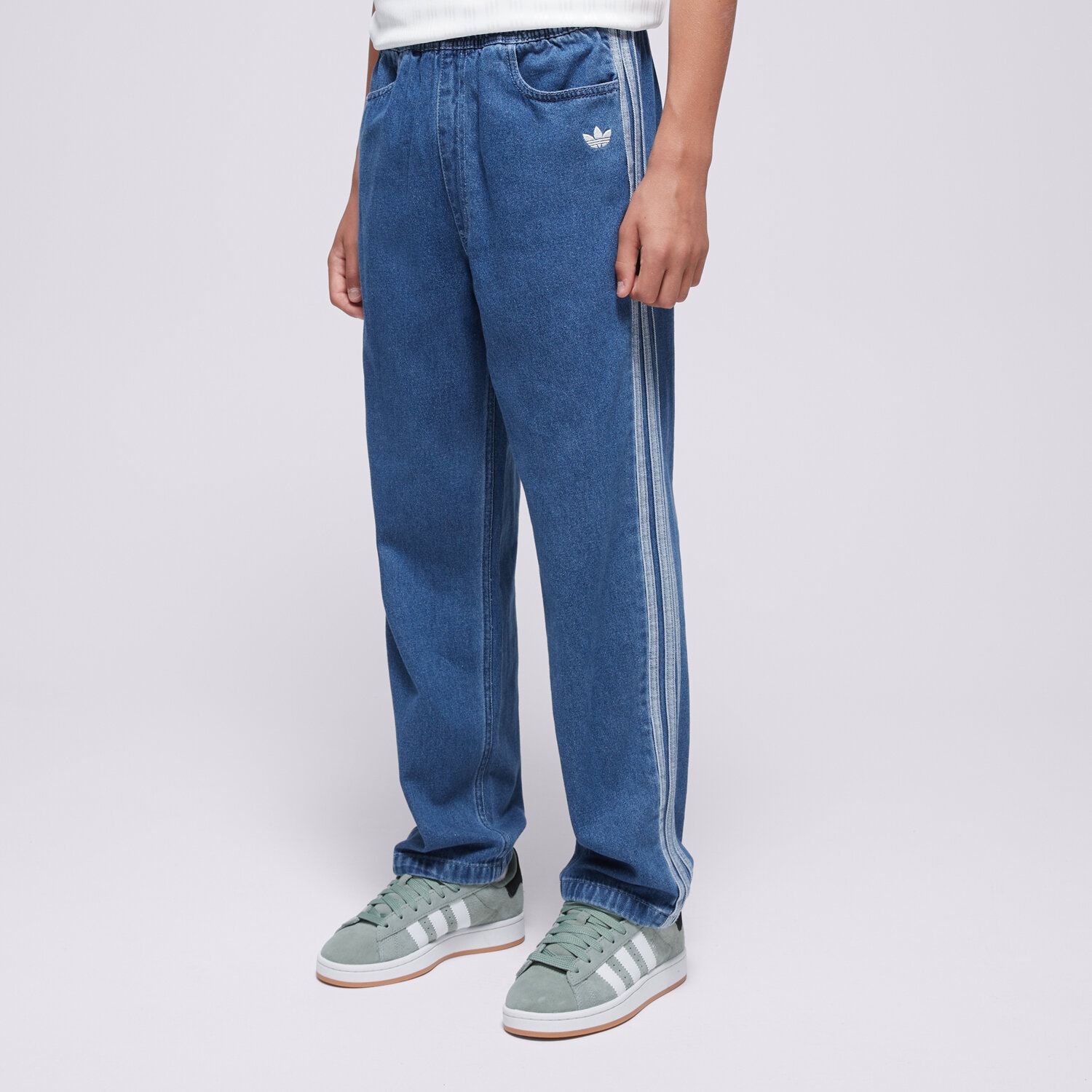 ADIDAS SPODNIE PANTS GIRLS JC7877 NIEBIESKI