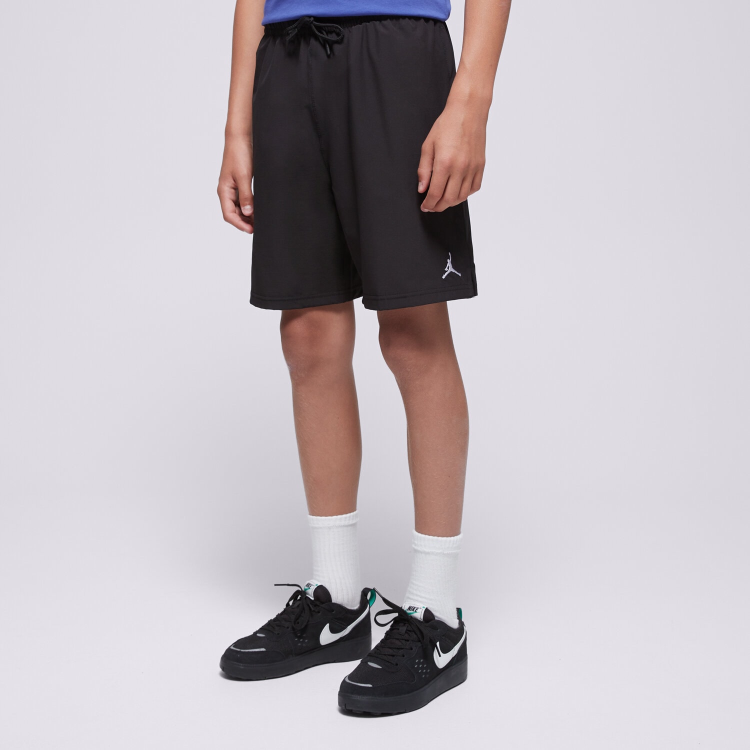 JORDAN SZORTY MJ JUMPMAN WOVEN PLAY SHORT BOY 95D817-023 CZARNY